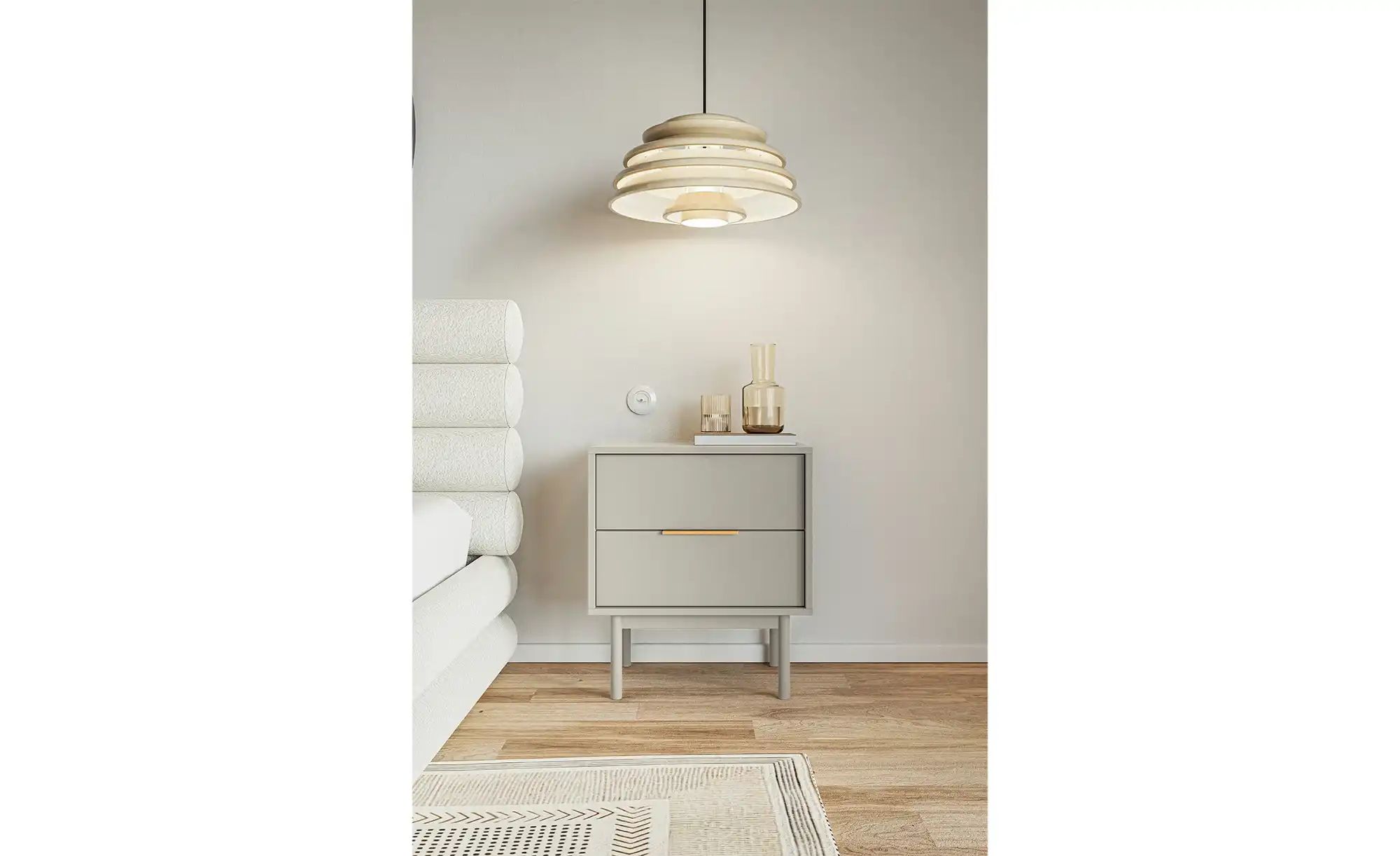 Thumbnail - Kommode  Vinchio ¦ beige ¦ Maße (cm): B: 54 H: 63 T: 39.0 Kommoden & Sideboards > Kommoden - Höffner