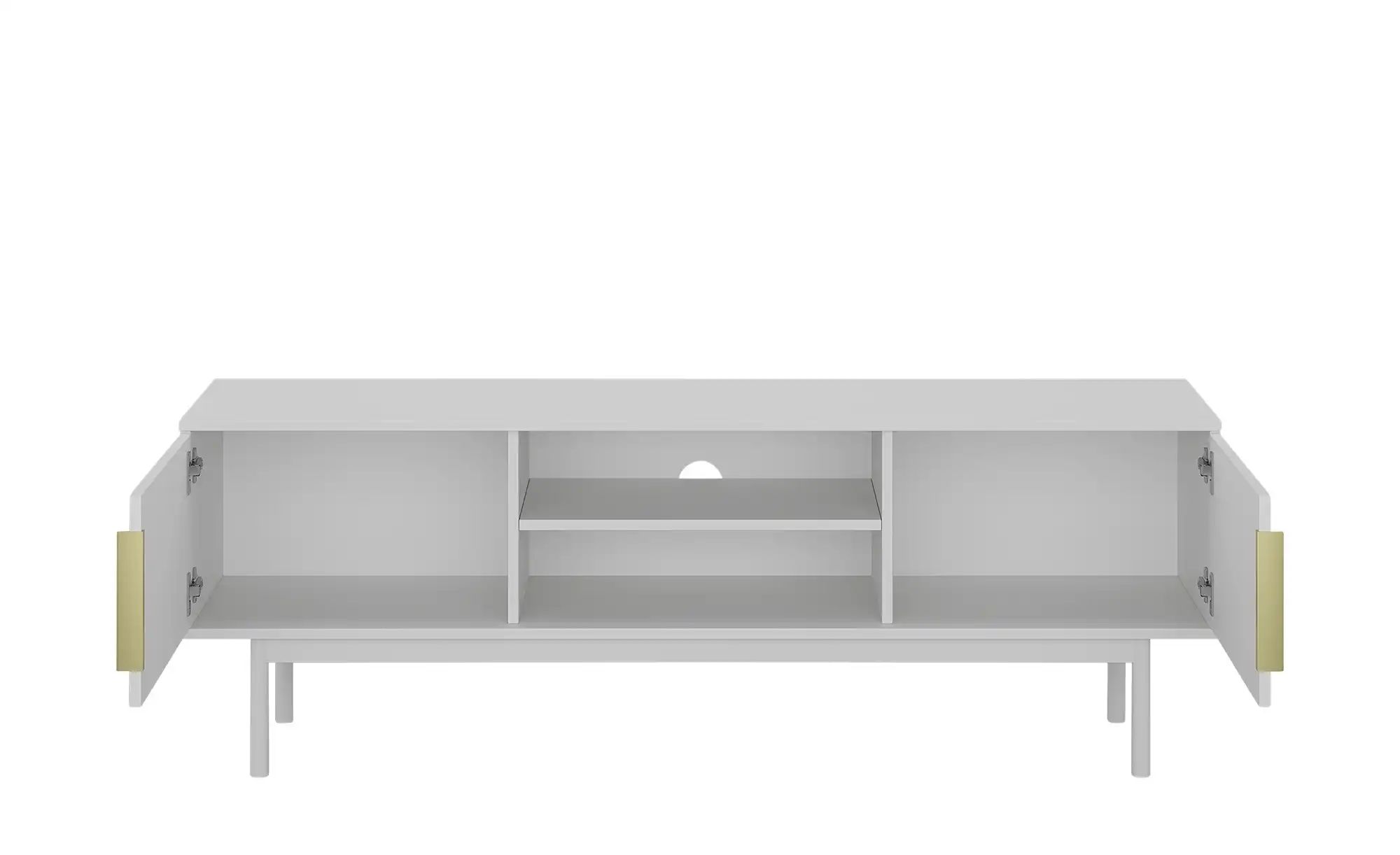 TV-Lowboard  Vinchio ¦ weiß ¦ Maße (cm): B: 154 H: 54 T: 39.0 Kommoden & Si günstig online kaufen