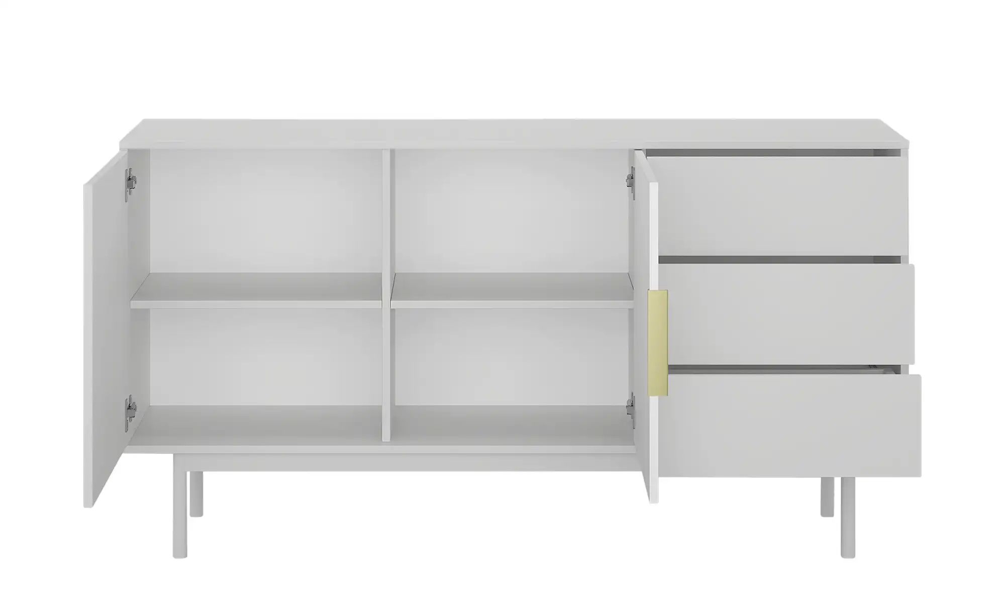 Sideboard  Vinchio ¦ weiß ¦ Maße (cm): B: 154 H: 82 T: 39.0 Kommoden & Side günstig online kaufen