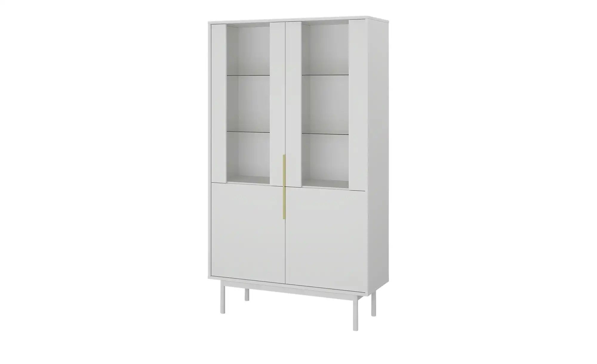 Vitrine  Vinchio ¦ weiß ¦ Maße (cm): B: 104 H: 179,5 T: 39.0 Schränke > Vit günstig online kaufen