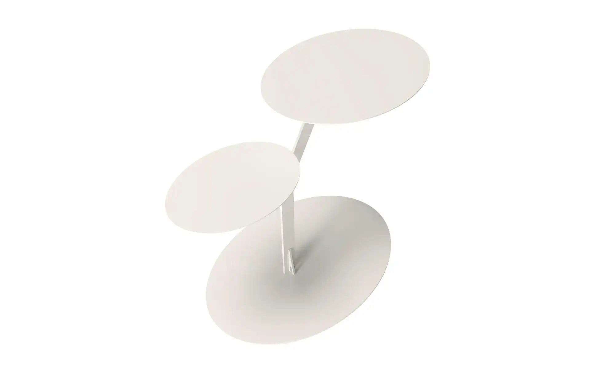 Beistelltisch   ¦ weiß ¦ Maße (cm): B: 54 H: 44,5 Tische > Beistelltische > günstig online kaufen