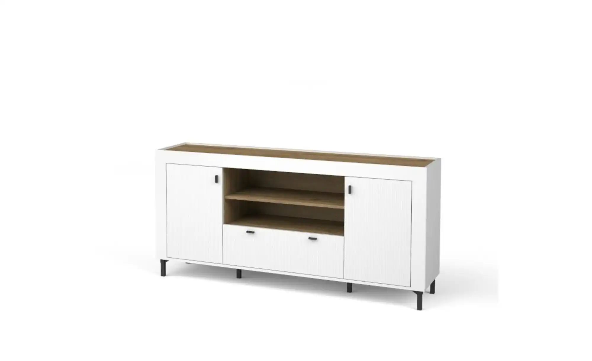 Sideboard  Mossa ¦ weiß ¦ Maße (cm): B: 177,1 H: 83,6 Kommoden & Sideboards günstig online kaufen