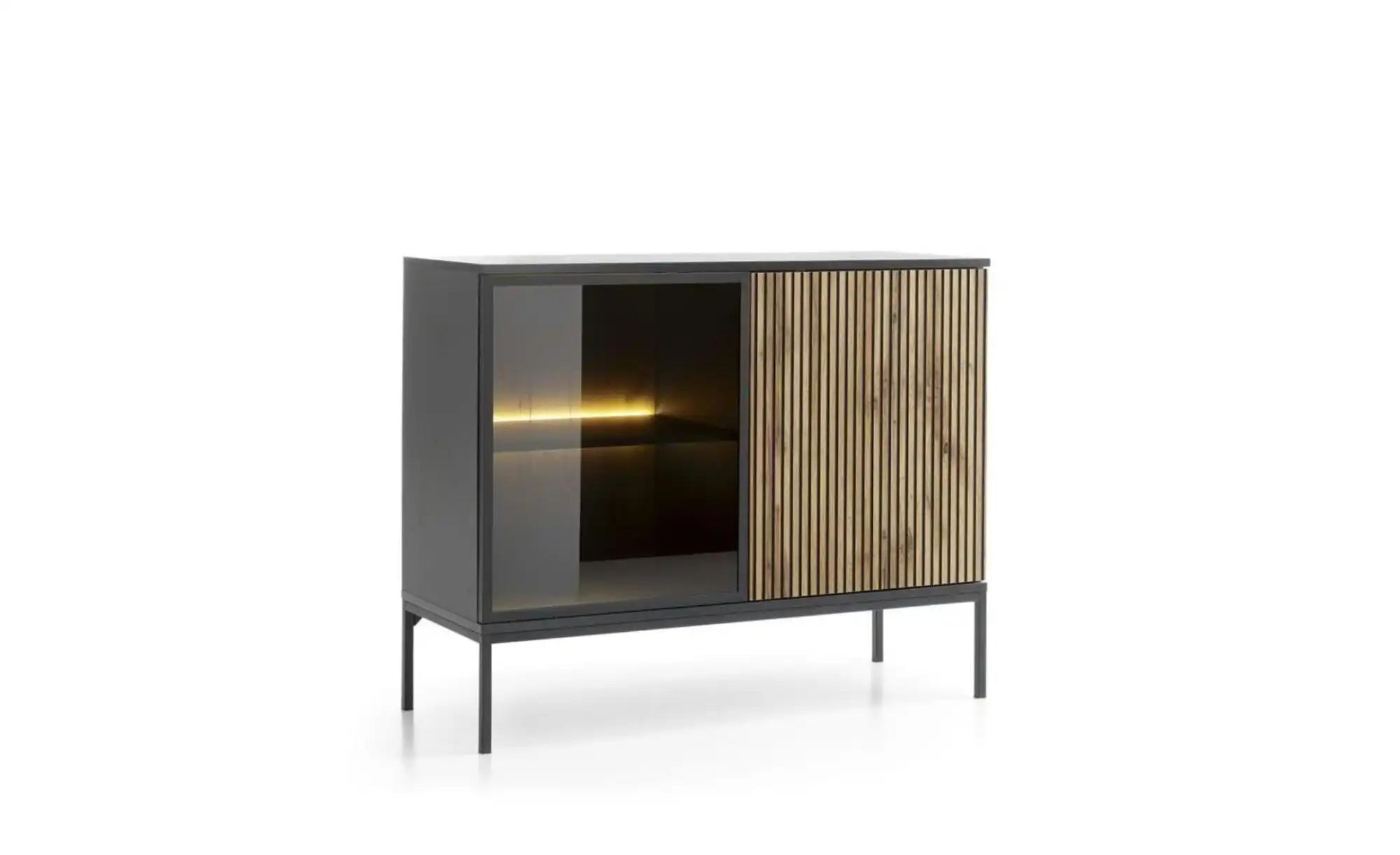 Sideboard  Sentino ¦ schwarz ¦ Maße (cm): B: 103,5 H: 83,2 Kommoden & Sideb günstig online kaufen