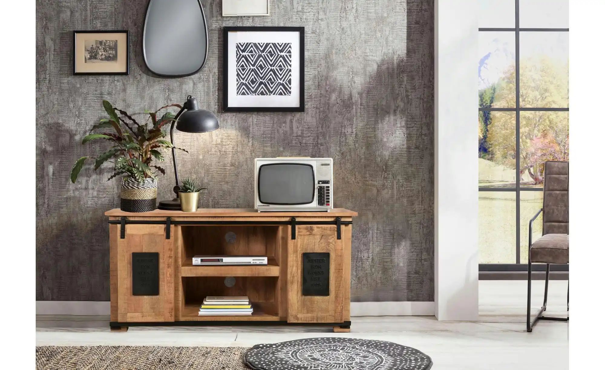 Lowboard   ¦ holzfarben ¦ Maße (cm): B: 130 H: 63 Kommoden & Sideboards > L günstig online kaufen