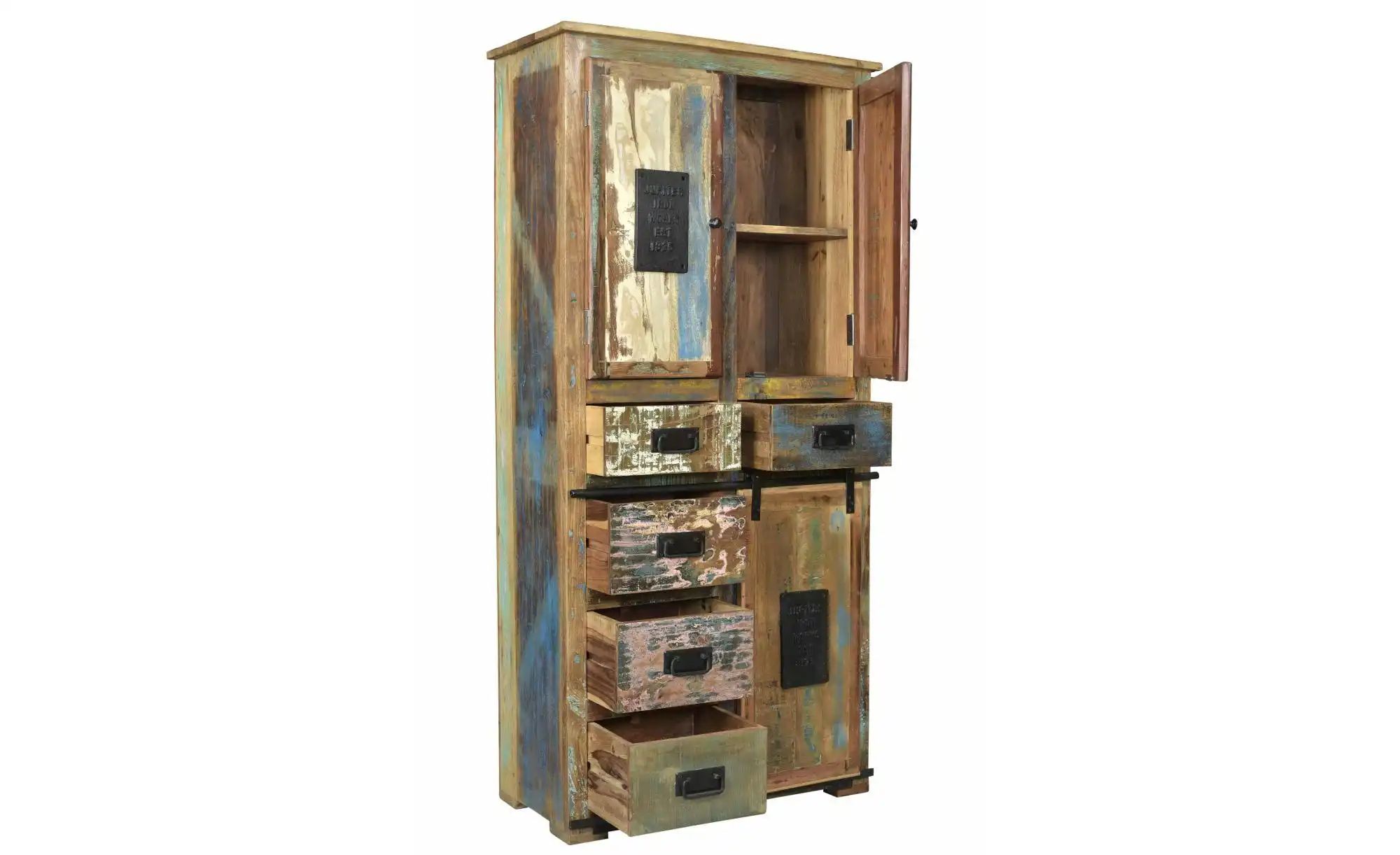 Thumbnail - Highboard   ¦ mehrfarbig ¦ Maße (cm): B: 90 H: 180 Kommoden & Sideboards > Highboards - Höffner