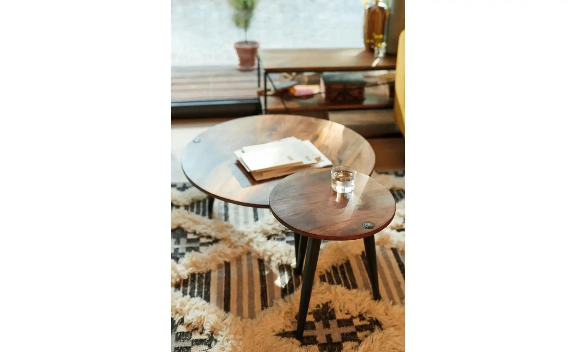 Thumbnail - Tom Tailor Beistelltisch   ¦ braun ¦ Maße (cm): H: 57  Ø: 60 Tische > Beistelltische > Beistelltische ohne Rollen - Höff...