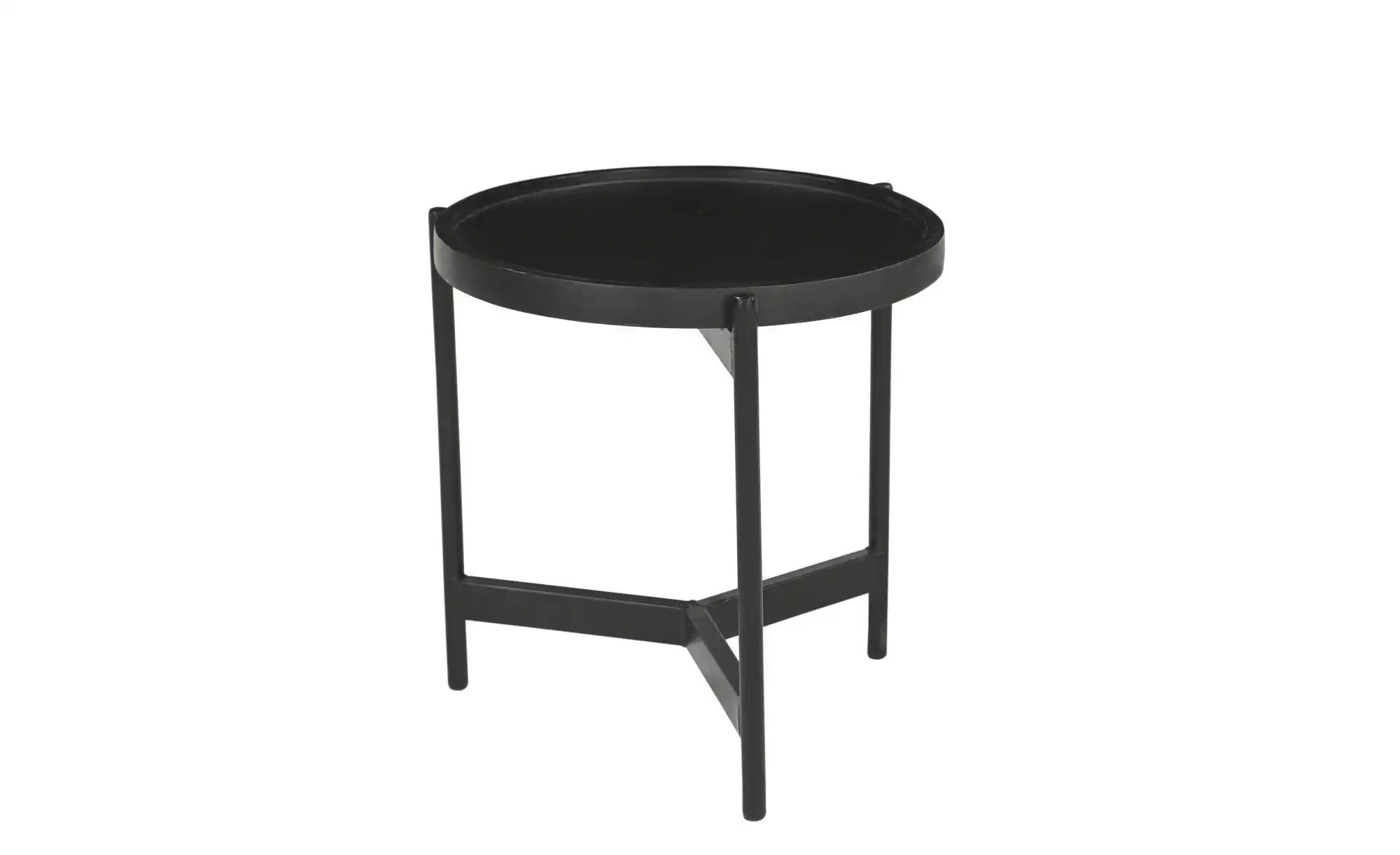 Thumbnail - Beistelltisch 2er Set  Black Smooth ¦ schwarz ¦ Maße (cm): H: 45  Ø: 45 Tische > Beistelltische > Beistelltische ohne Ro...