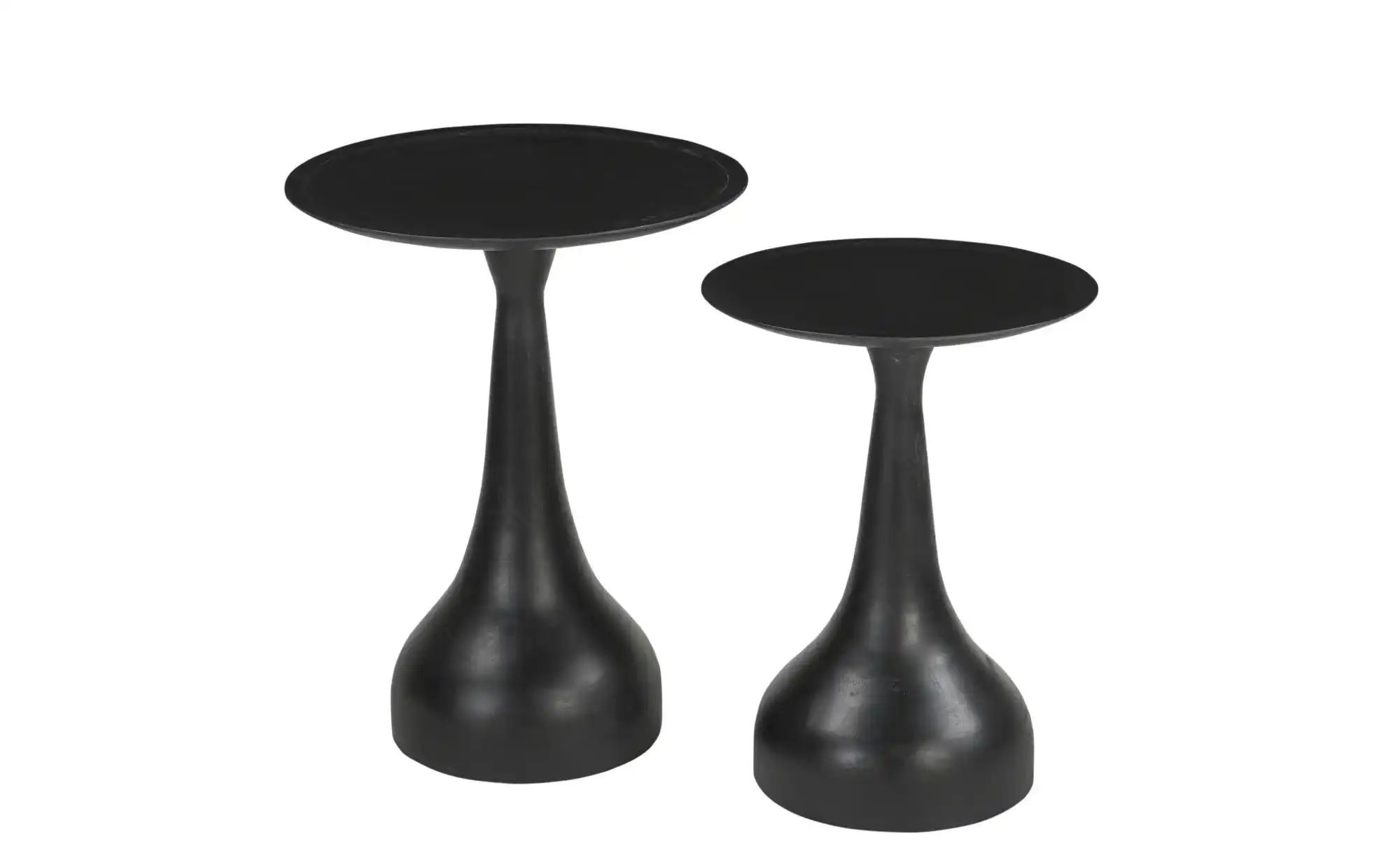 Beistelltisch  Black Smooth ¦ schwarz ¦ Maße (cm): H: 52  Ø: 38 Tische > Be günstig online kaufen