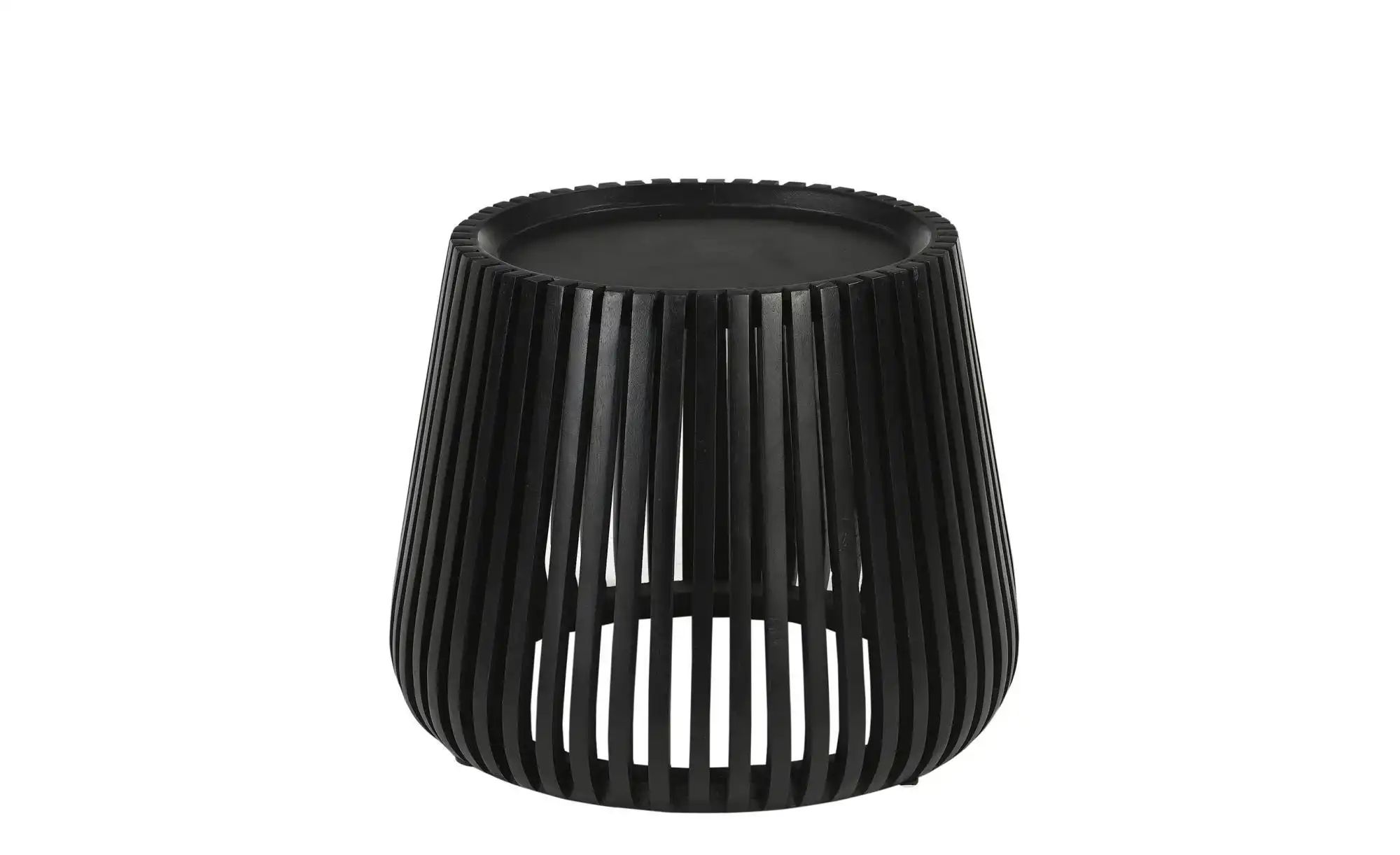 Beistelltisch  Black Smooth ¦ schwarz ¦ Maße (cm): H: 46  Ø: 50 Tische > Be günstig online kaufen