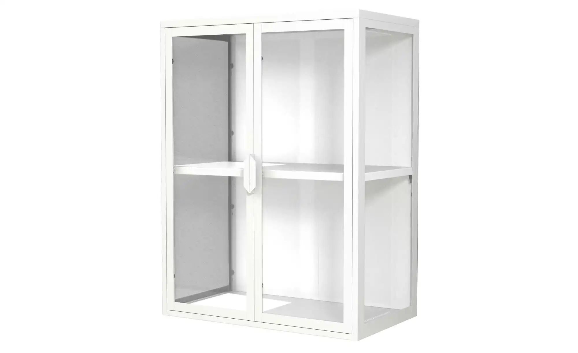 Hängevitrine  Flokas ¦ weiß ¦ Maße (cm): B: 60 H: 80 Schränke > Vitrinen - günstig online kaufen