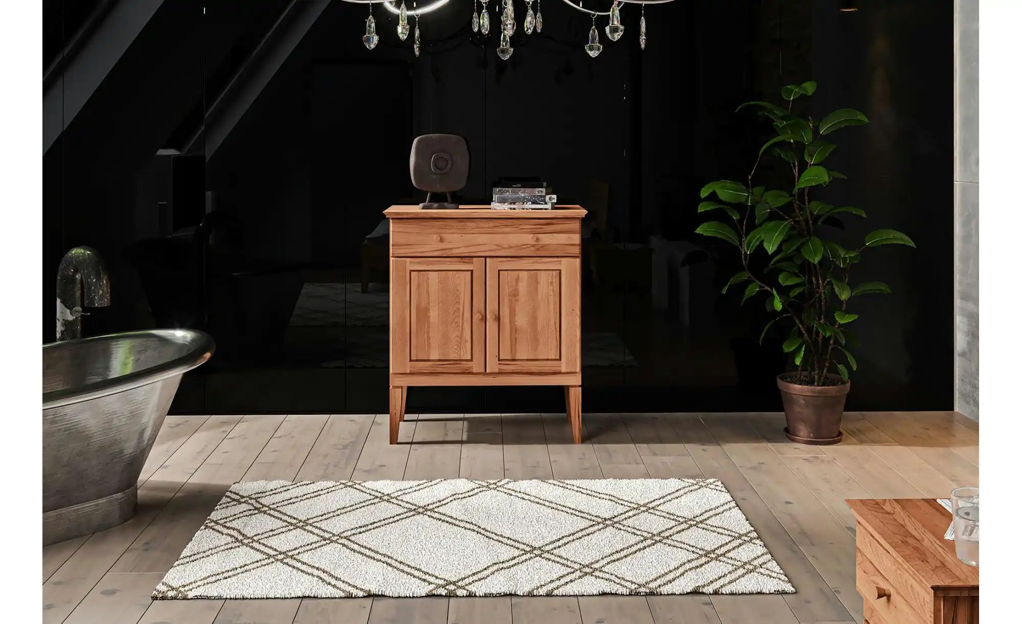 Highboard  Erik ¦ holzfarben ¦ Maße (cm): B: 87 H: 100 Kommoden & Sideboard günstig online kaufen