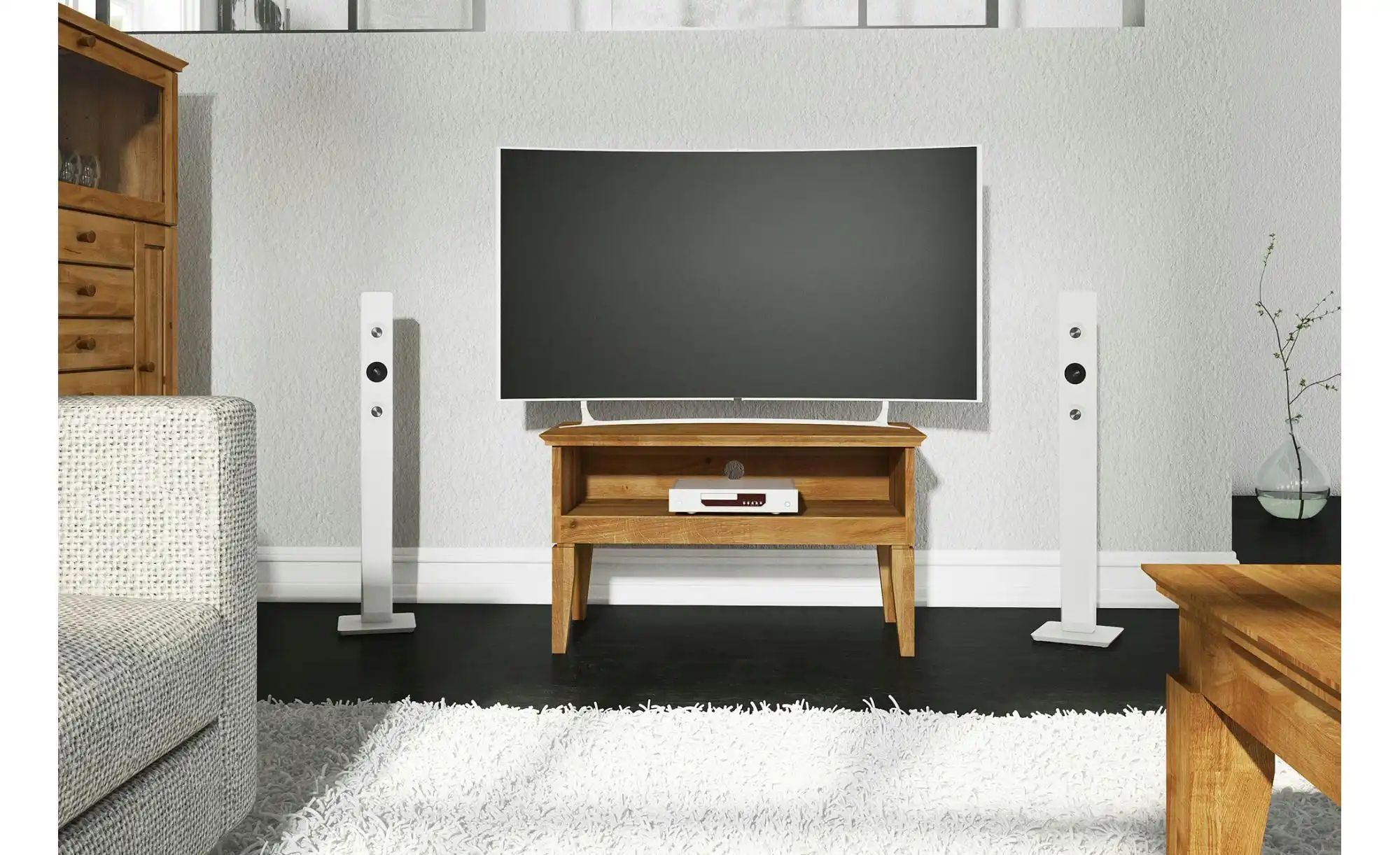 Lowboard  Erik ¦ holzfarben ¦ Maße (cm): B: 87 H: 50 Kommoden & Sideboards günstig online kaufen