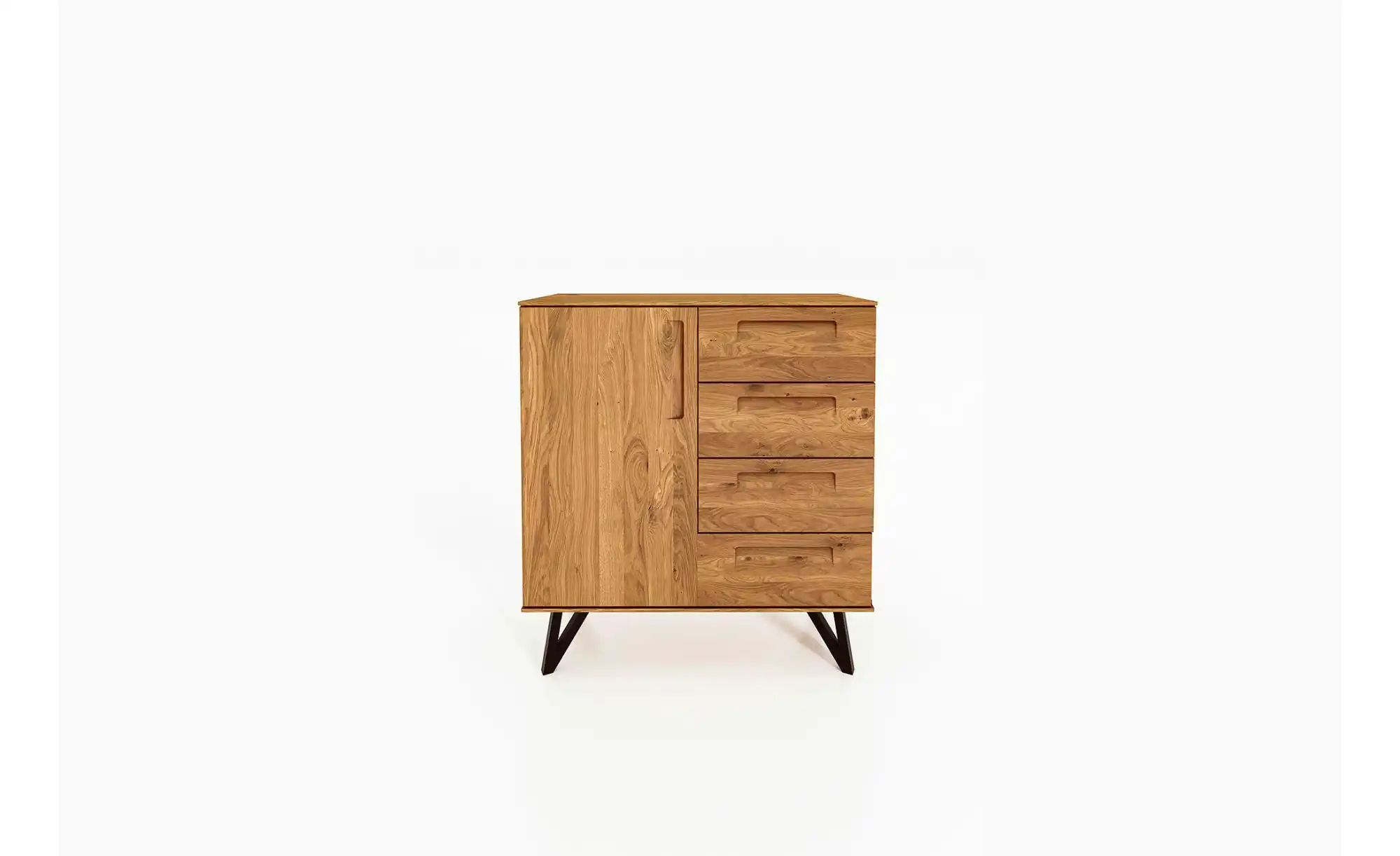 Highboard  Karl ¦ holzfarben ¦ Maße (cm): B: 91 H: 100 Kommoden & Sideboard günstig online kaufen
