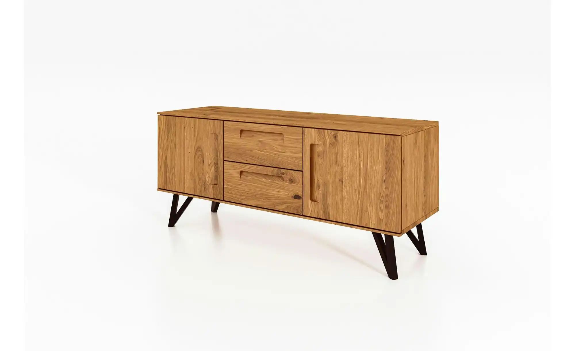 Sideboard  Karl ¦ holzfarben ¦ Maße (cm): B: 136 H: 61 Kommoden & Sideboard günstig online kaufen