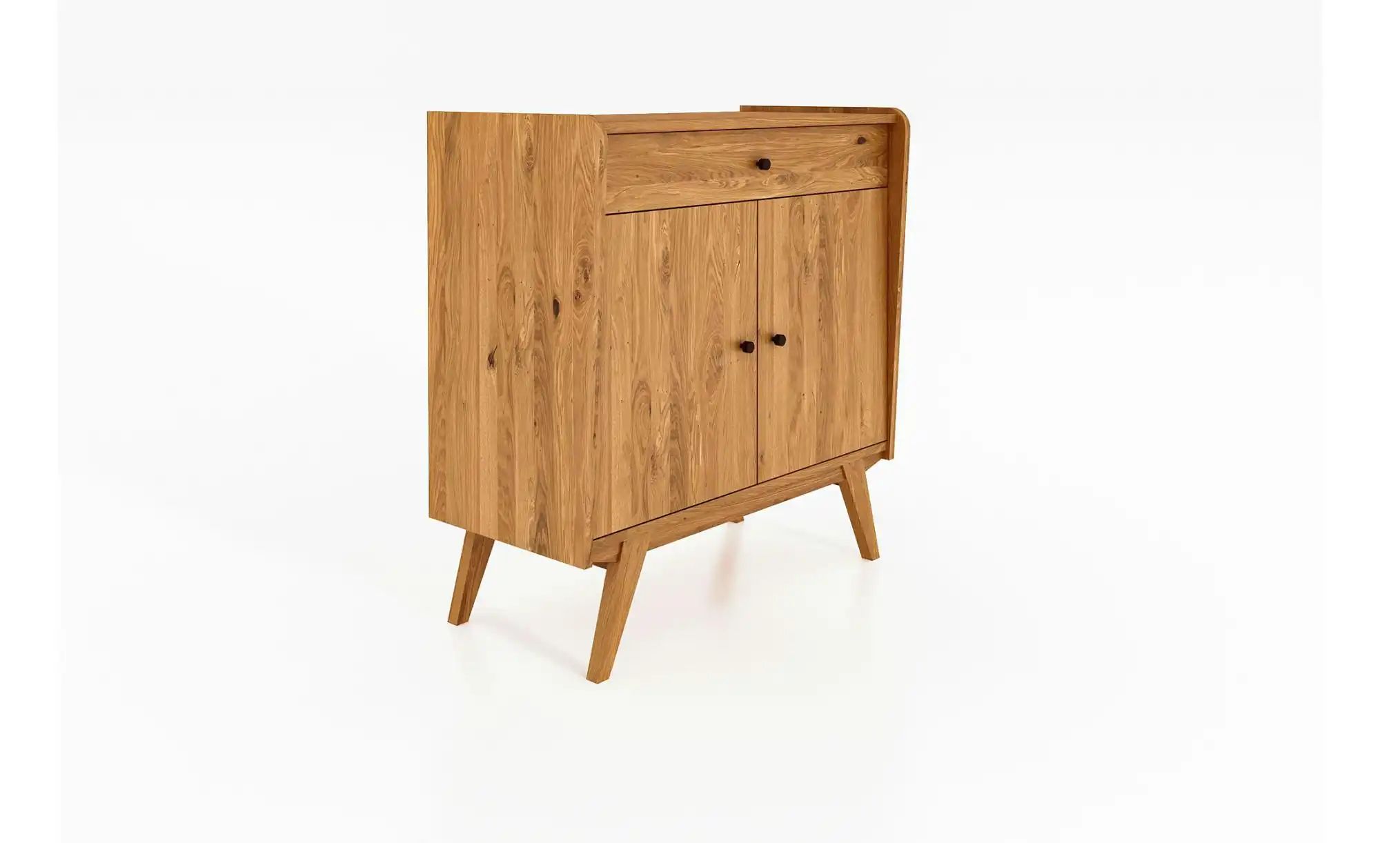 Highboard  Hugo ¦ holzfarben ¦ Maße (cm): B: 100 H: 105 Kommoden & Sideboar günstig online kaufen