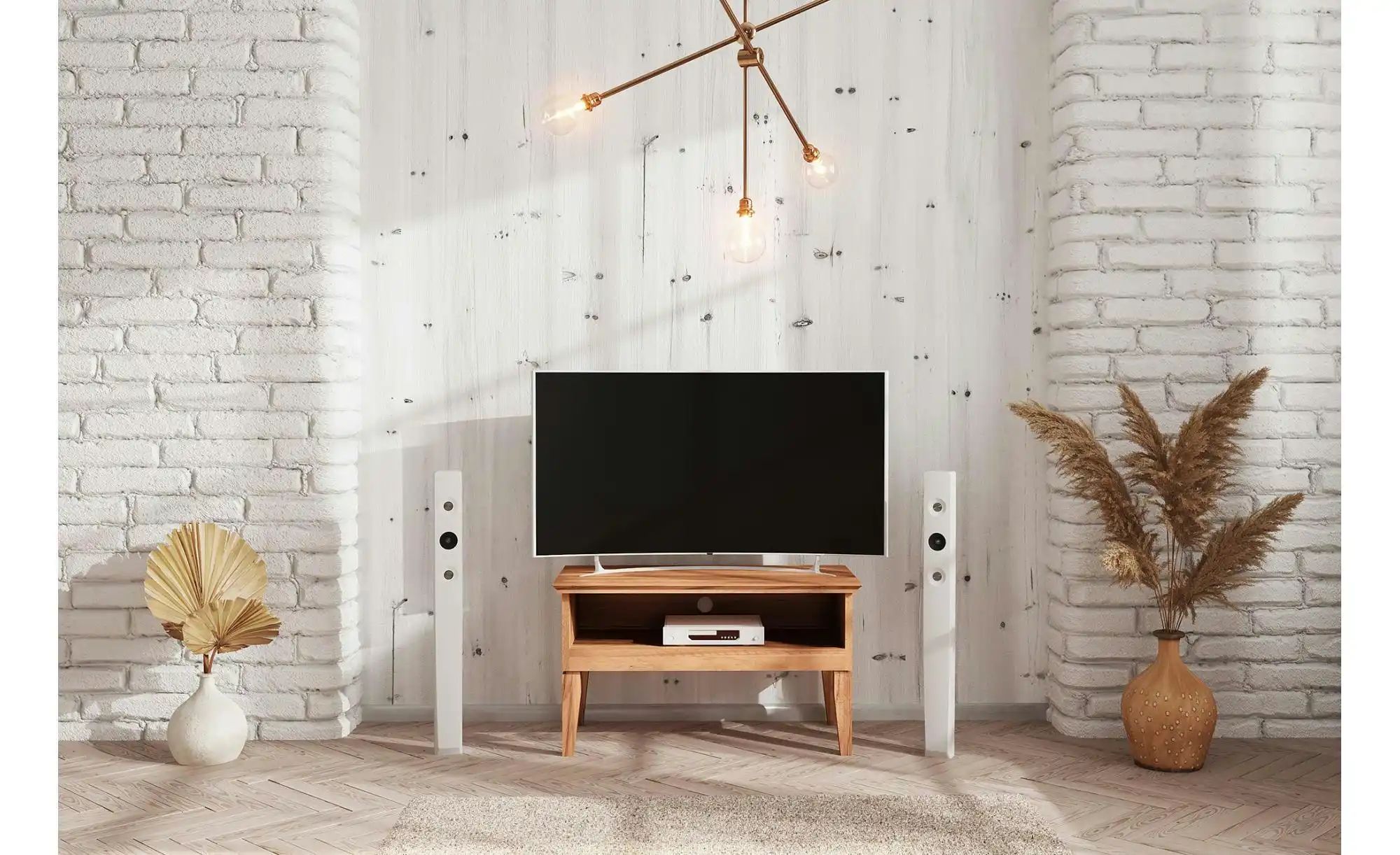 Lowboard  Erik ¦ holzfarben ¦ Maße (cm): B: 87 H: 50 Kommoden & Sideboards günstig online kaufen