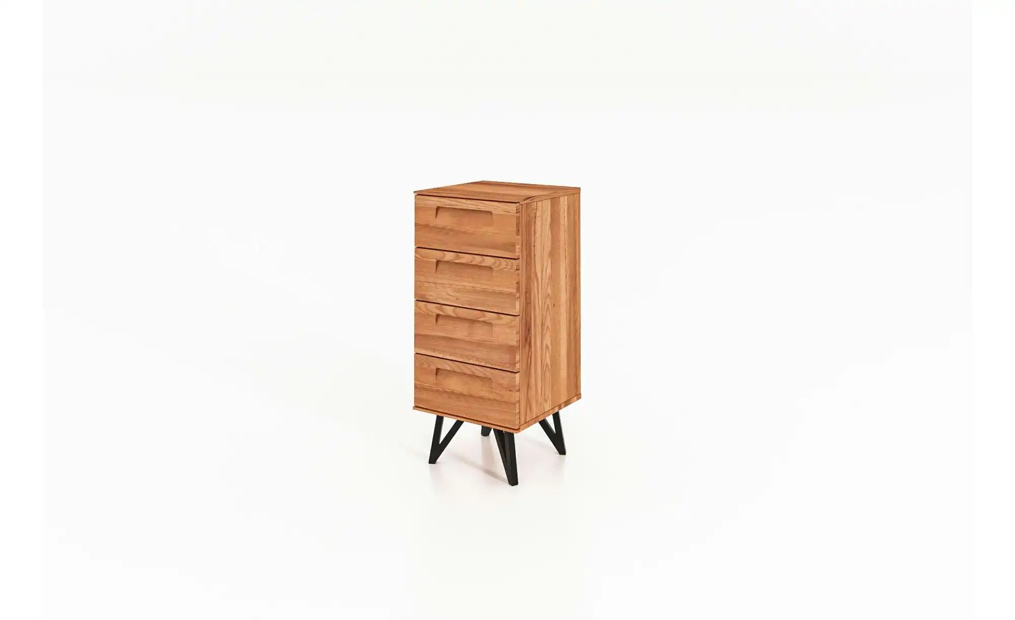 Kommode  Karl ¦ holzfarben ¦ Maße (cm): B: 45 H: 100 Kommoden & Sideboards günstig online kaufen