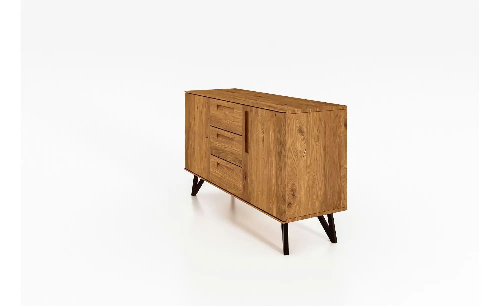 Sideboard  Karl ¦ holzfarben ¦ Maße (cm): B: 136 H: 81 Kommoden & Sideboard günstig online kaufen