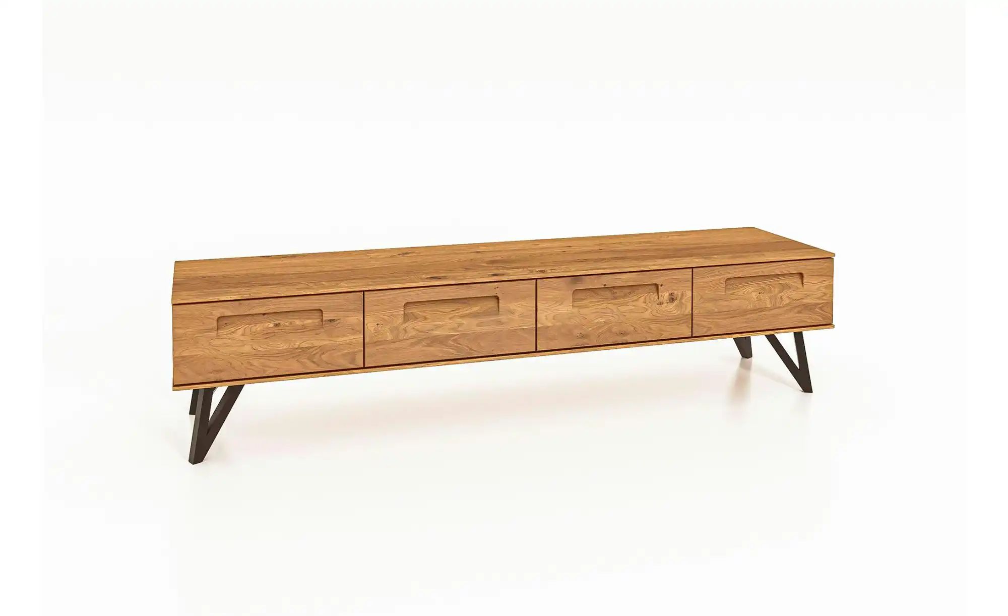 Lowboard  Karl ¦ holzfarben ¦ Maße (cm): B: 182 H: 42 Kommoden & Sideboards günstig online kaufen