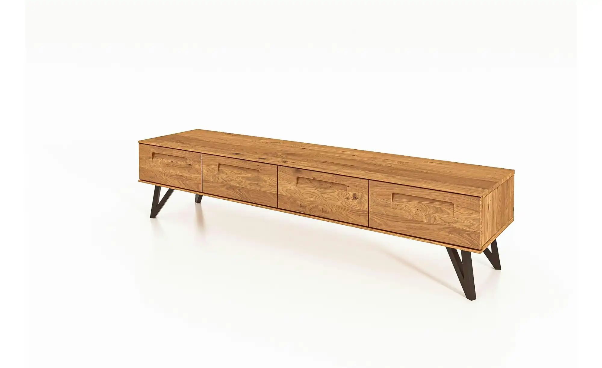 Lowboard  Karl ¦ holzfarben ¦ Maße (cm): B: 182 H: 42 Kommoden & Sideboards günstig online kaufen