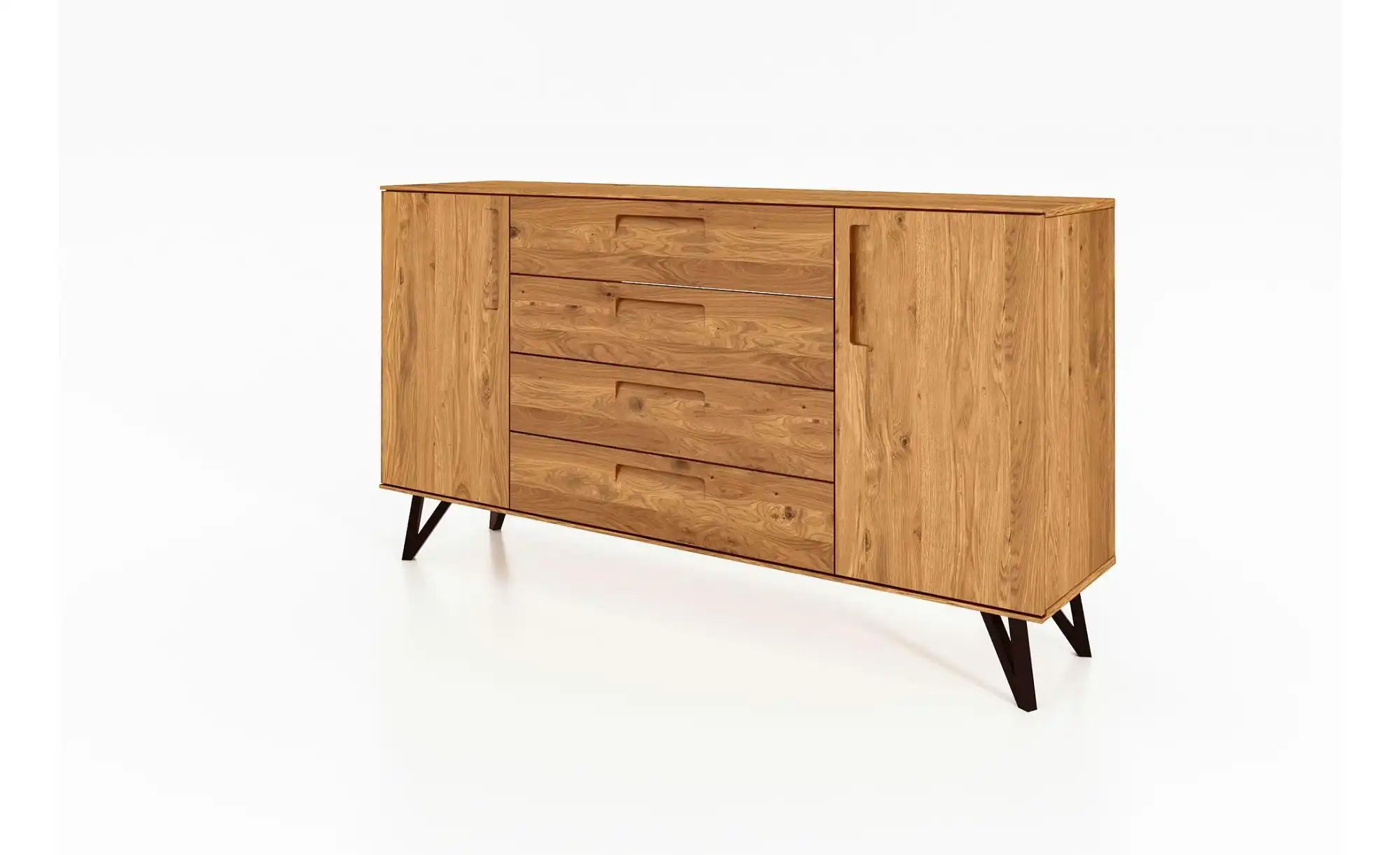 Sideboard  Karl ¦ holzfarben ¦ Maße (cm): B: 182 H: 100 Kommoden & Sideboar günstig online kaufen