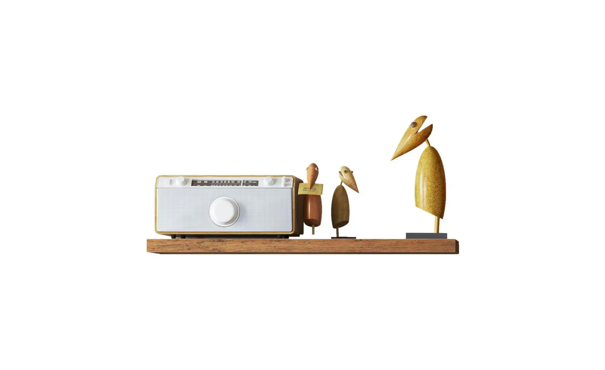 Wandregal  Kean ¦ braun ¦ Maße (cm): B: 80 H: 3,8 Regale > Wandregale - Höf günstig online kaufen