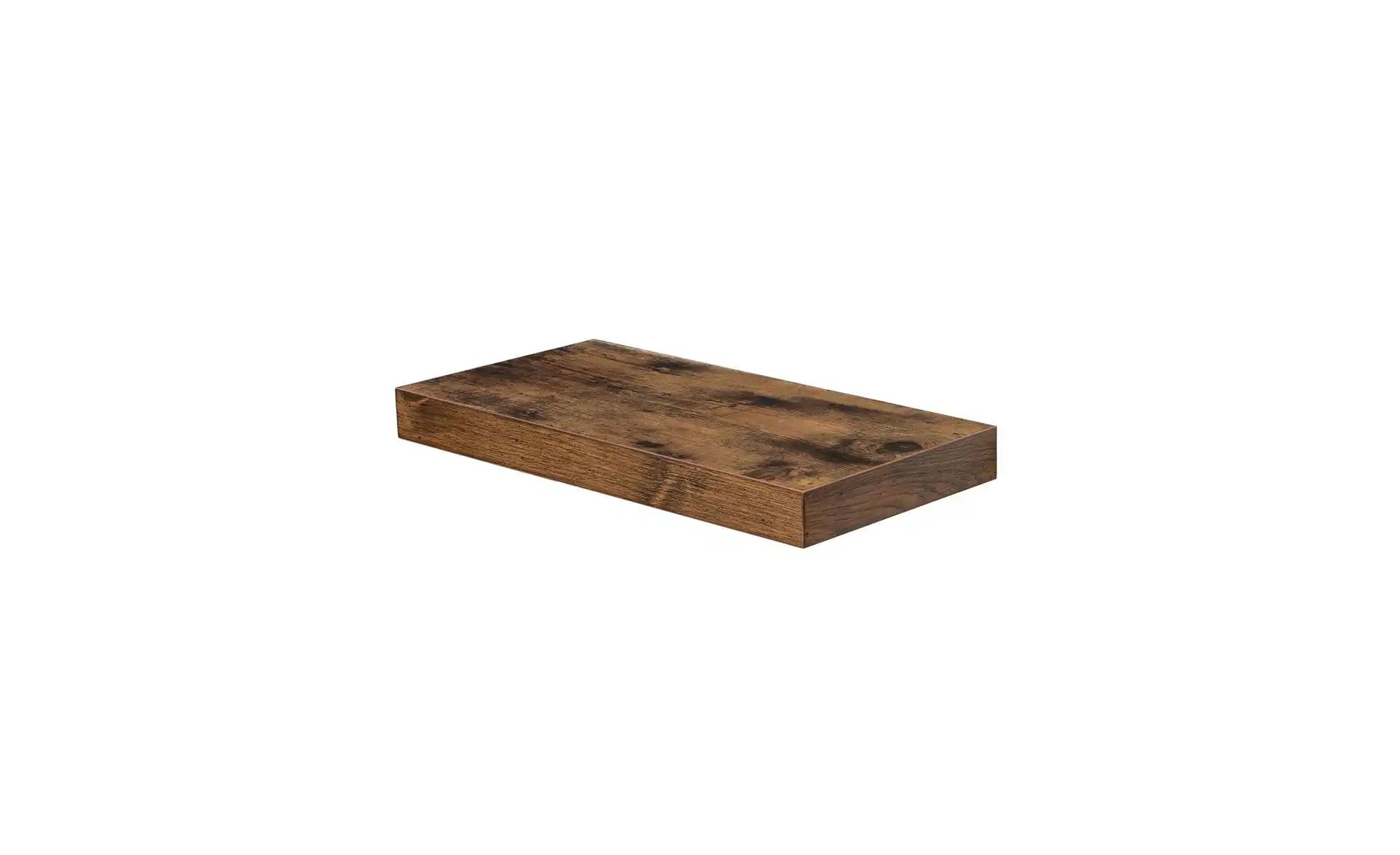 Wandregal   ¦ braun ¦ Maße (cm): B: 40 H: 3,8 Regale > Wandregale - Höffner günstig online kaufen