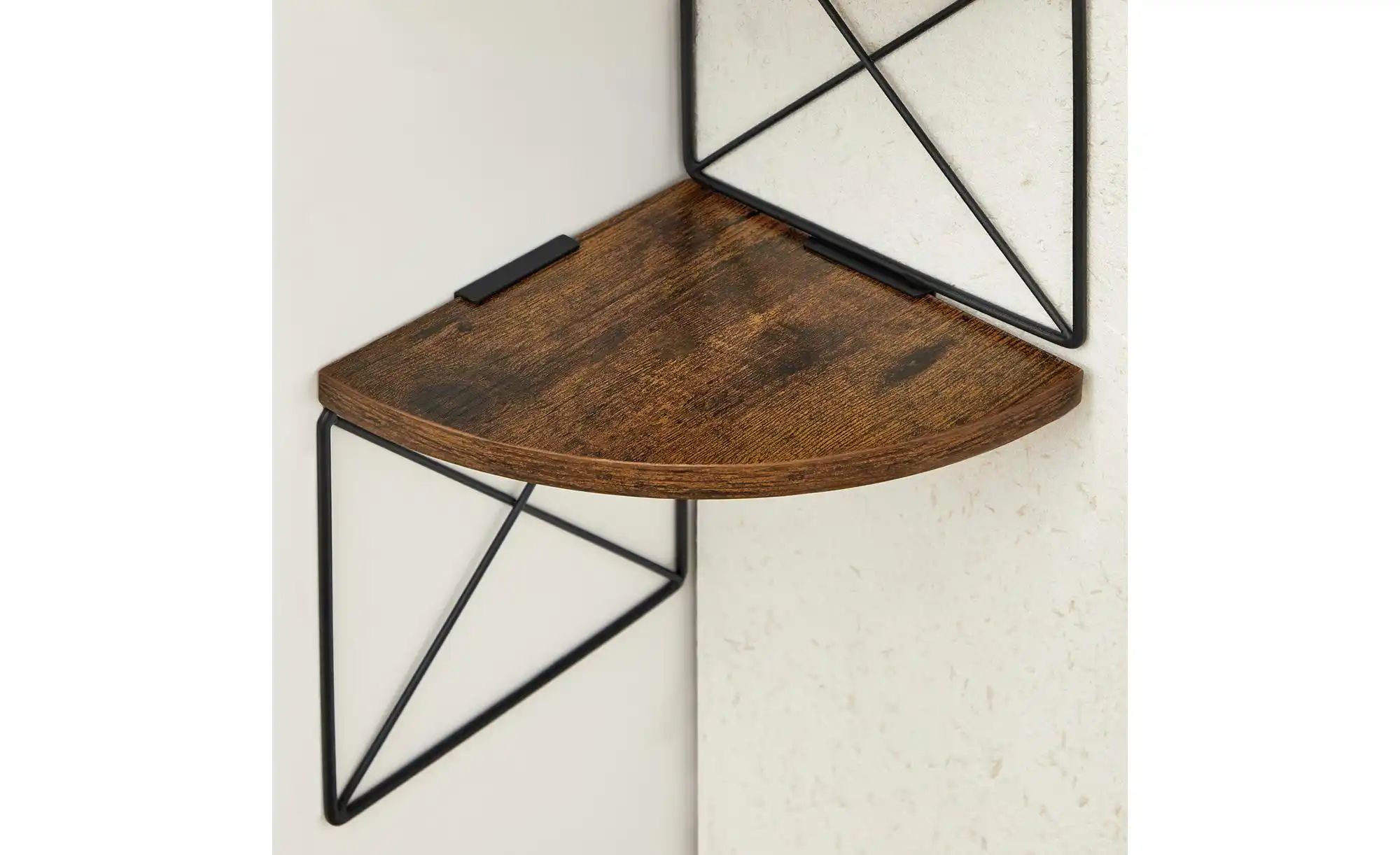 Thumbnail - Eckregal  Inston ¦ braun ¦ Maße (cm): B: 20 H: 129,4 Regale > Eckregale - Höffner