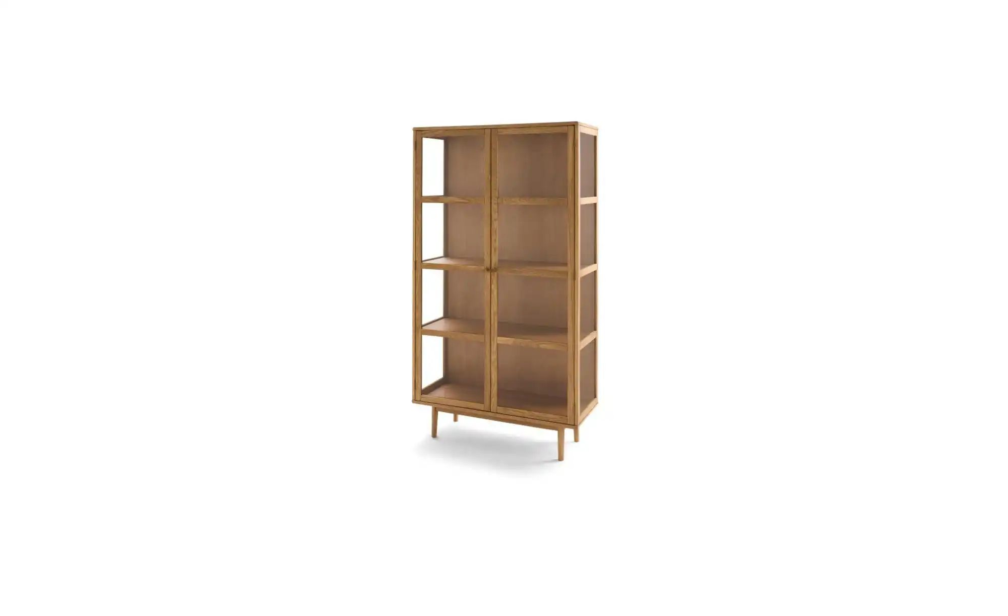 Furnhouse Vitrine   ¦ holzfarben ¦ Maße (cm): B: 100 H: 180 Schränke > Vitr günstig online kaufen