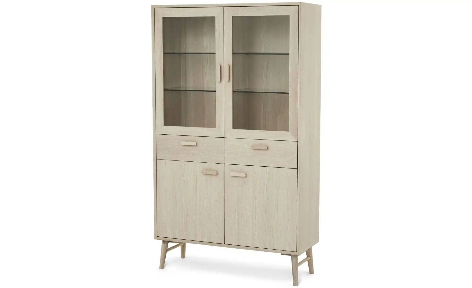 Furnhouse Vitrine   ¦ holzfarben ¦ Maße (cm): B: 110 H: 187 Schränke > Vitr günstig online kaufen