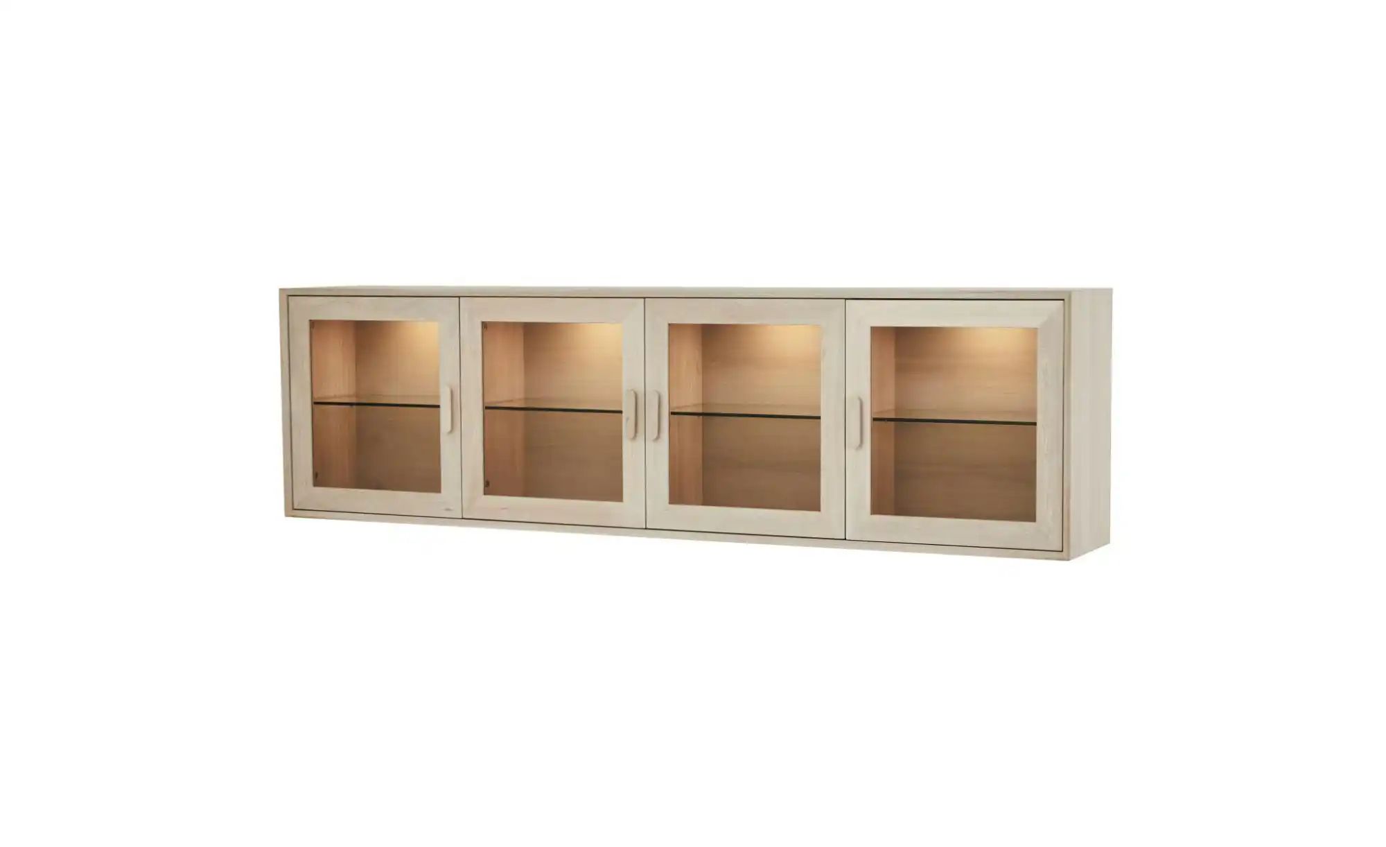 Furnhouse Hängevitrine   ¦ holzfarben ¦ Maße (cm): B: 212 H: 60 Schränke > günstig online kaufen