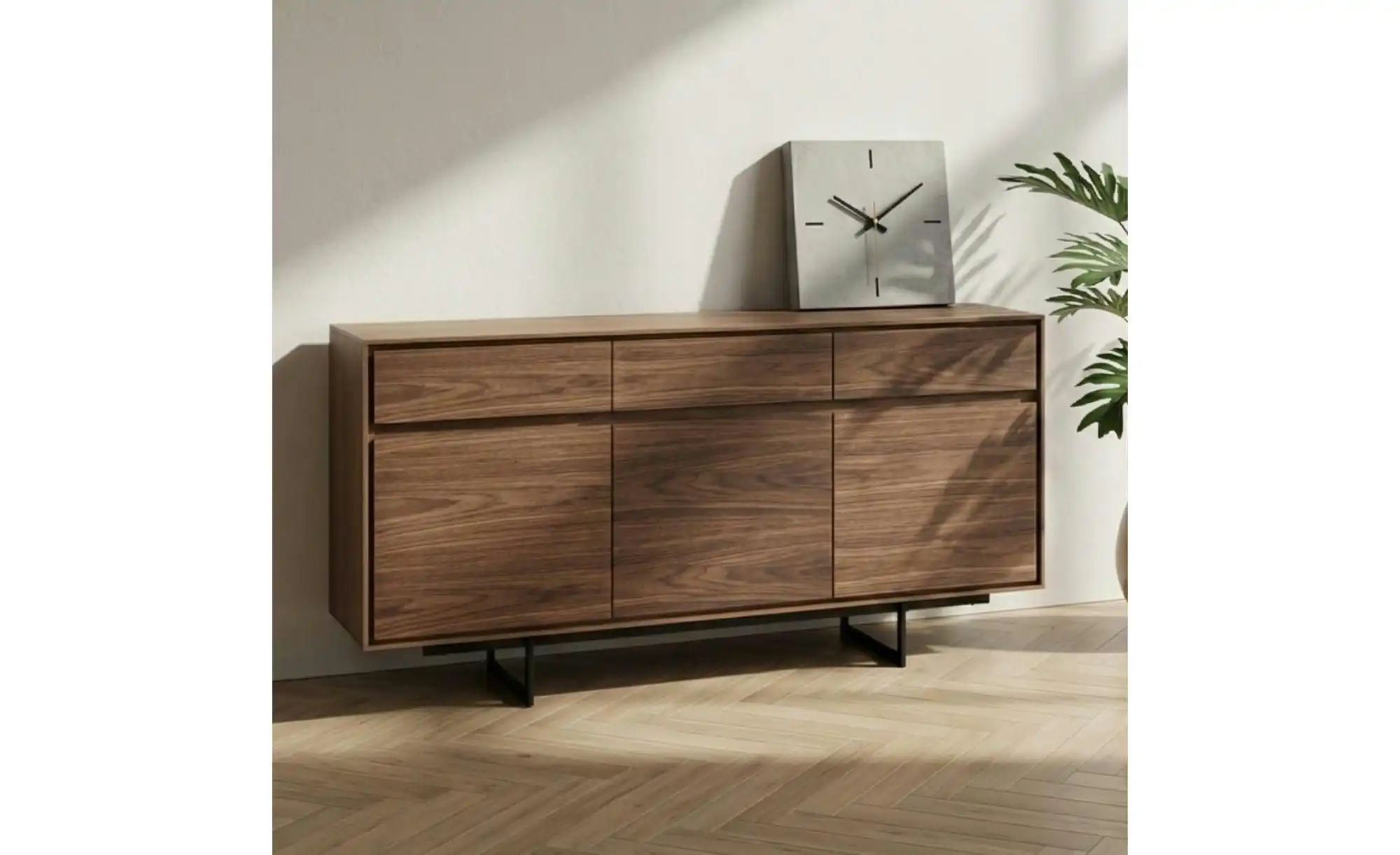Furnhouse Sideboard   ¦ holzfarben ¦ Maße (cm): B: 155 H: 82 Kommoden & Sid günstig online kaufen