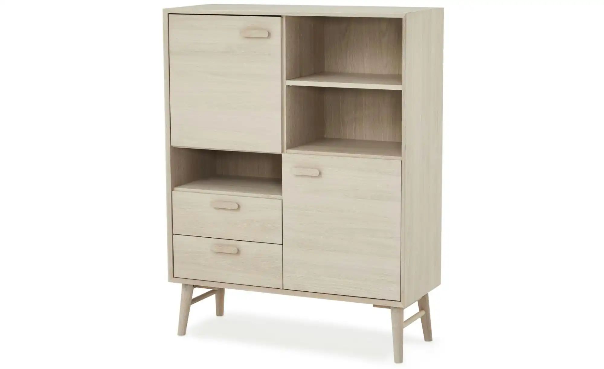 Furnhouse Highboard   ¦ holzfarben ¦ Maße (cm): B: 100 H: 130 Kommoden & Si günstig online kaufen