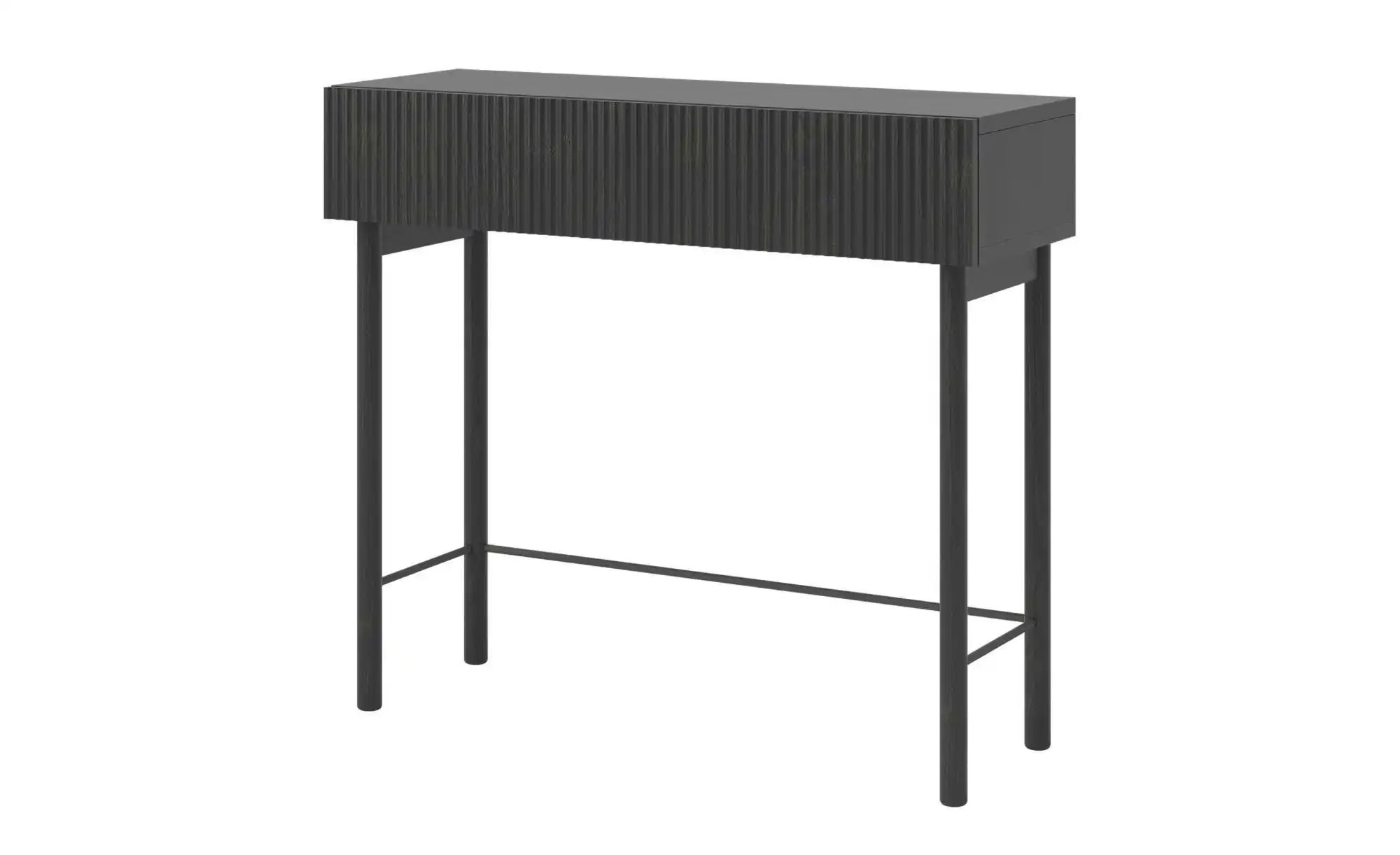 Selsey Konsolentisch  Noelie ¦ schwarz ¦ Maße (cm): B: 90 H: 80 T: 35.6 Tis günstig online kaufen