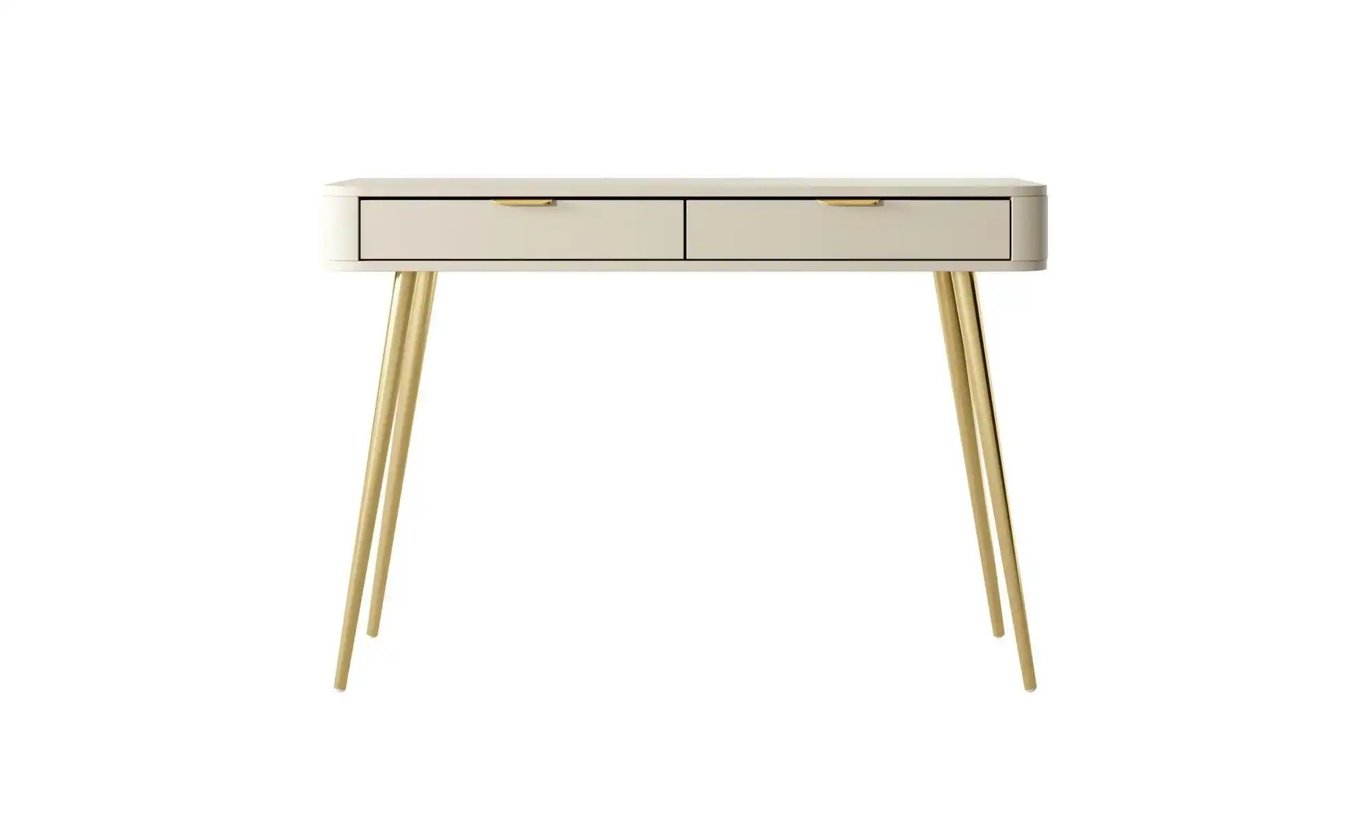Selsey Schminktisch  Oval ¦ beige ¦ Maße (cm): B: 112 H: 38 Tische > Schmin günstig online kaufen