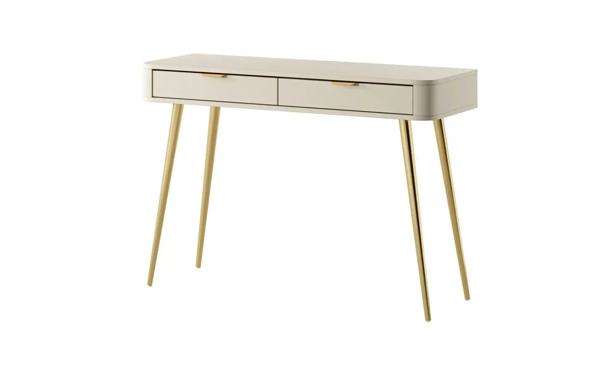 Selsey Schminktisch  Oval ¦ beige ¦ Maße (cm): B: 112 H: 38 Tische > Schmin günstig online kaufen