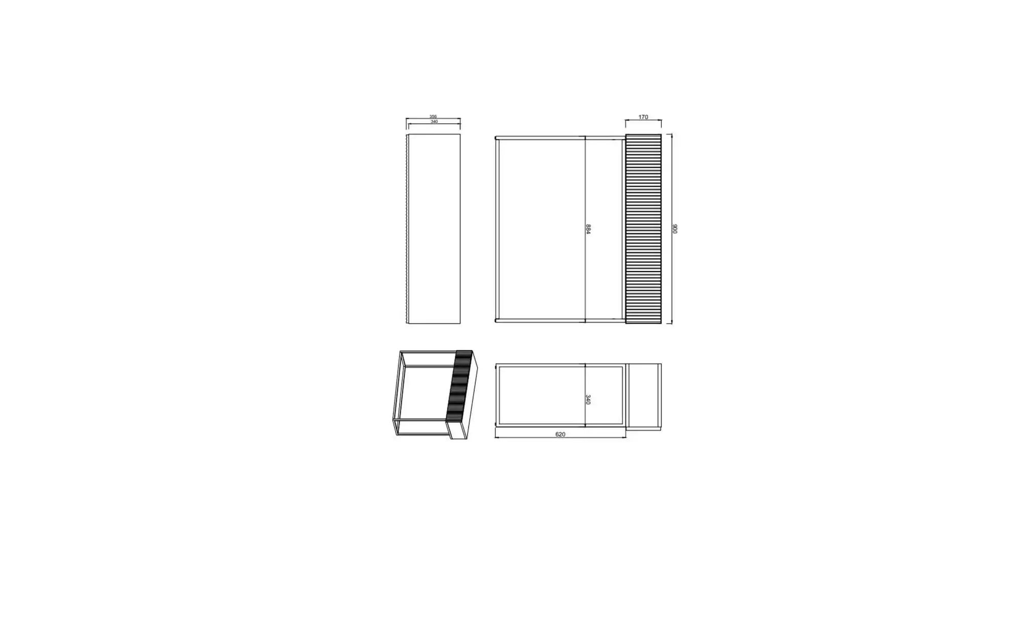 Selsey Konsolentisch  Veldio ¦ weiß ¦ Maße (cm): B: 90 H: 79 Tische > Konso günstig online kaufen