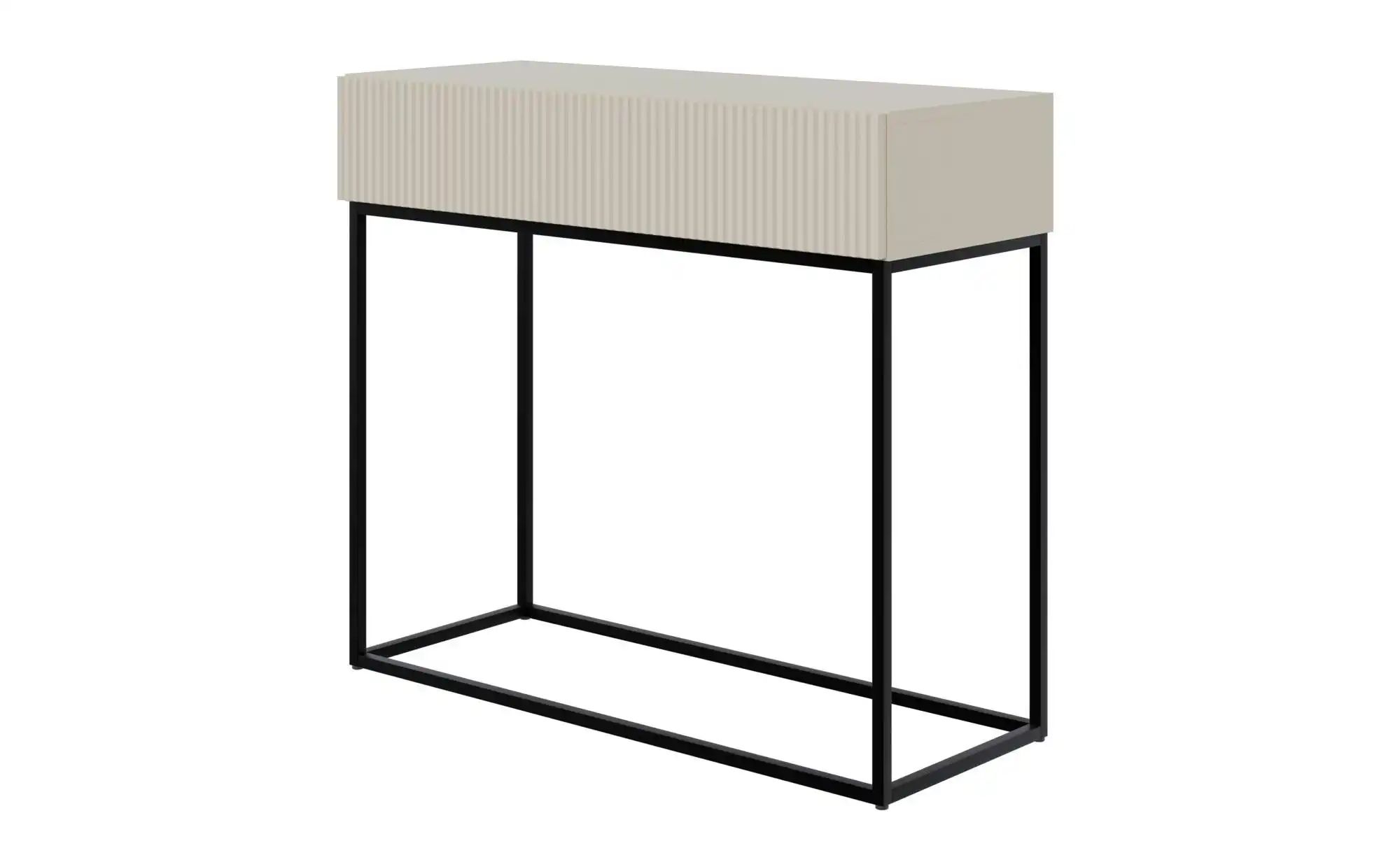 Konsolentisch  Veldio ¦ beige ¦ Maße (cm): B: 90 H: 79 Tische > Konsolentis günstig online kaufen