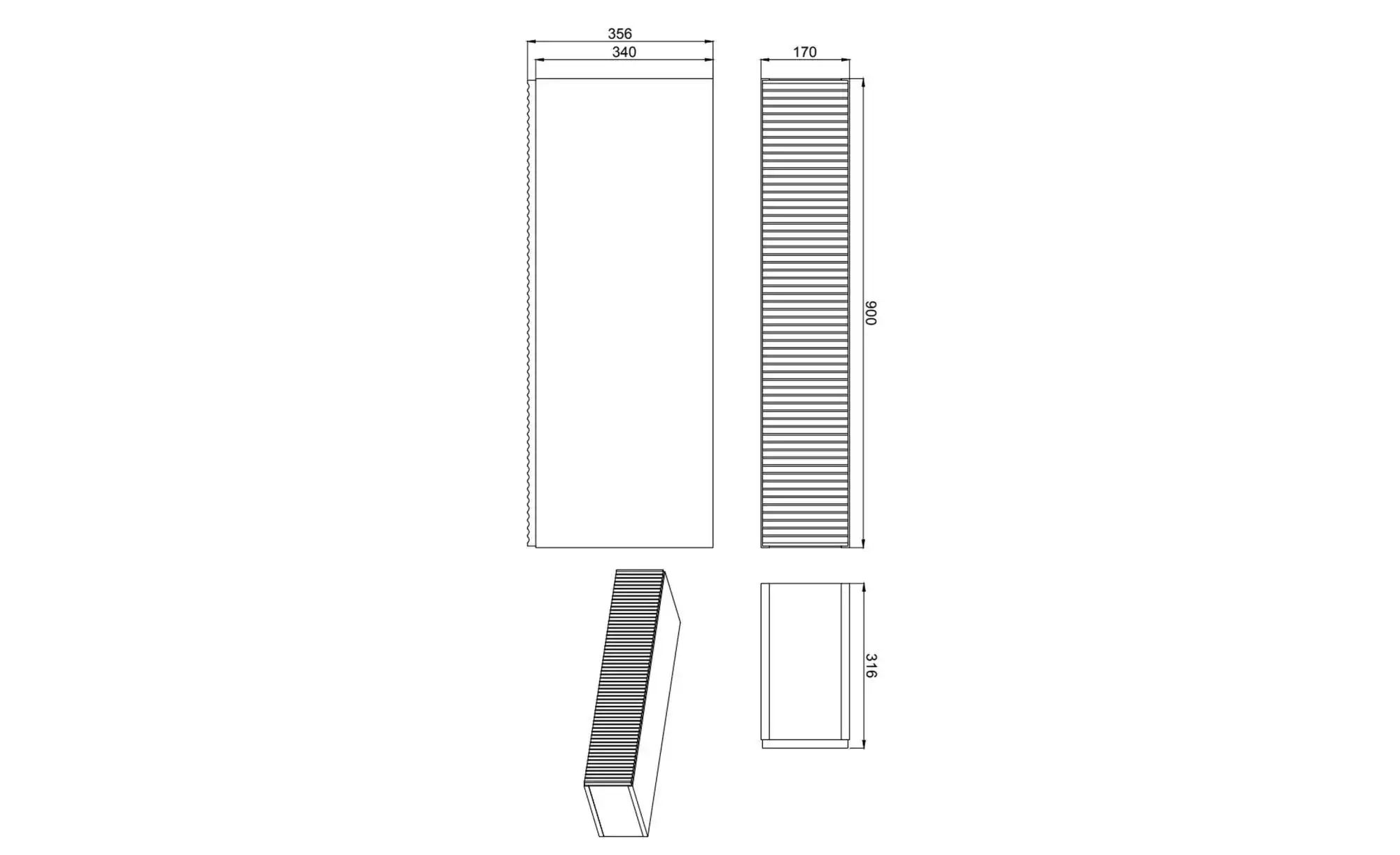 Selsey Konsolentisch hängend  Veldio ¦ beige ¦ Maße (cm): B: 90 H: 17 Tisch günstig online kaufen