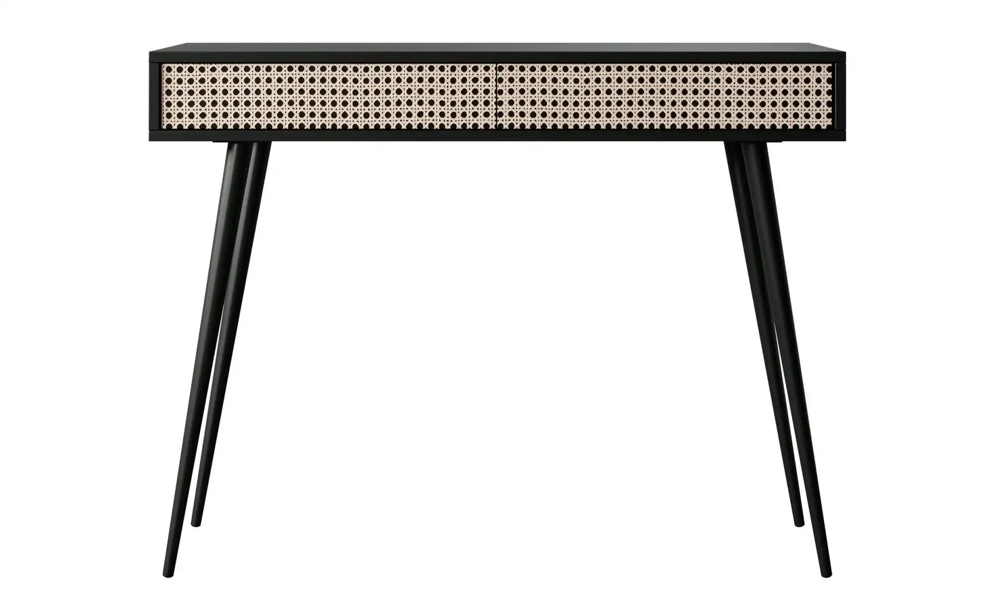 Selsey Schminktisch   ¦ schwarz ¦ Maße (cm): B: 104 H: 80 Tische > Schminkt günstig online kaufen