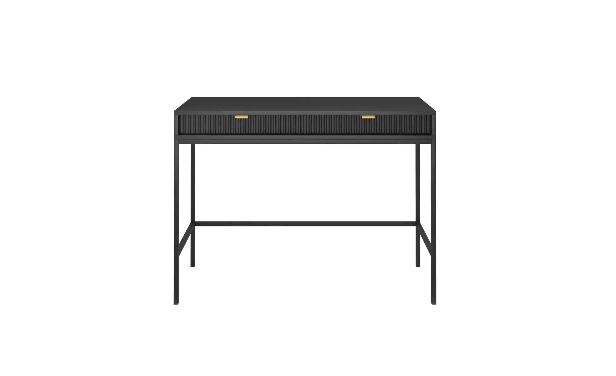 Selsey Schminktisch  Vellore ¦ schwarz ¦ Maße (cm): B: 104 H: 77 Tische > S günstig online kaufen