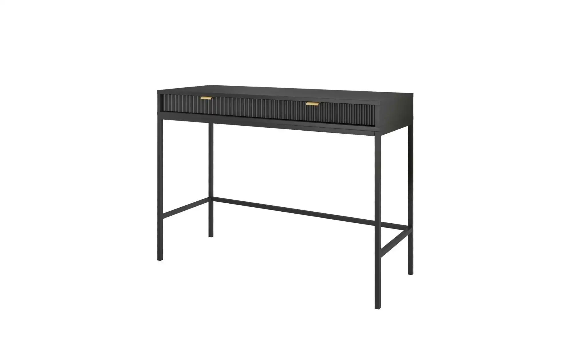 Selsey Schminktisch  Vellore ¦ schwarz ¦ Maße (cm): B: 104 H: 77 Tische > S günstig online kaufen