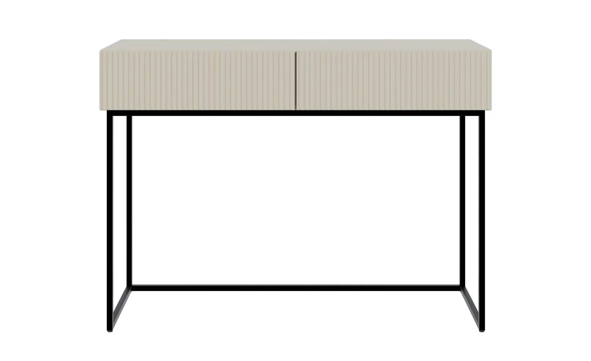 Schminktisch  Veldio ¦ beige ¦ Maße (cm): B: 110 H: 79 Tische > Schminktisc günstig online kaufen