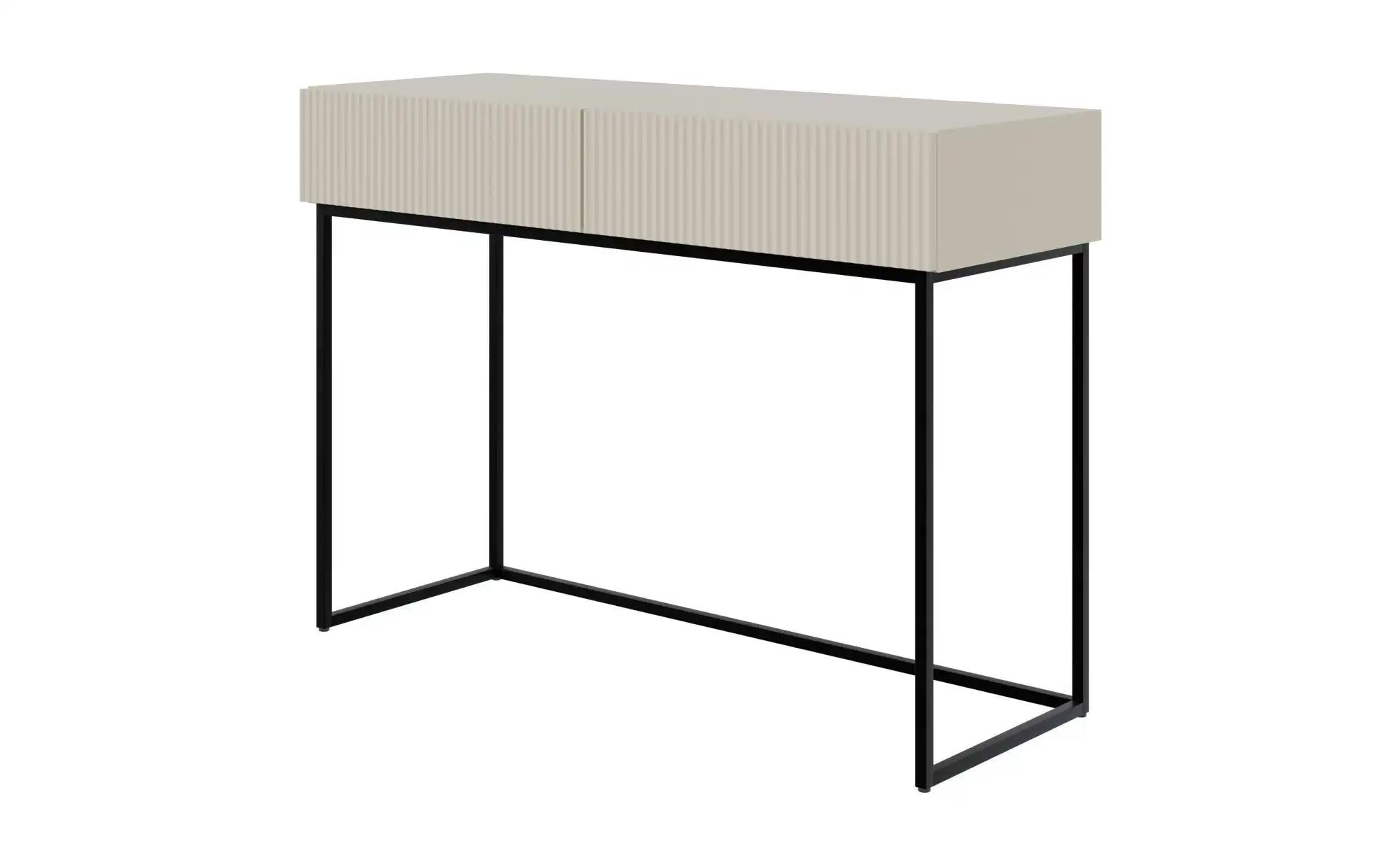 Schminktisch  Veldio ¦ beige ¦ Maße (cm): B: 110 H: 79 Tische > Schminktisc günstig online kaufen