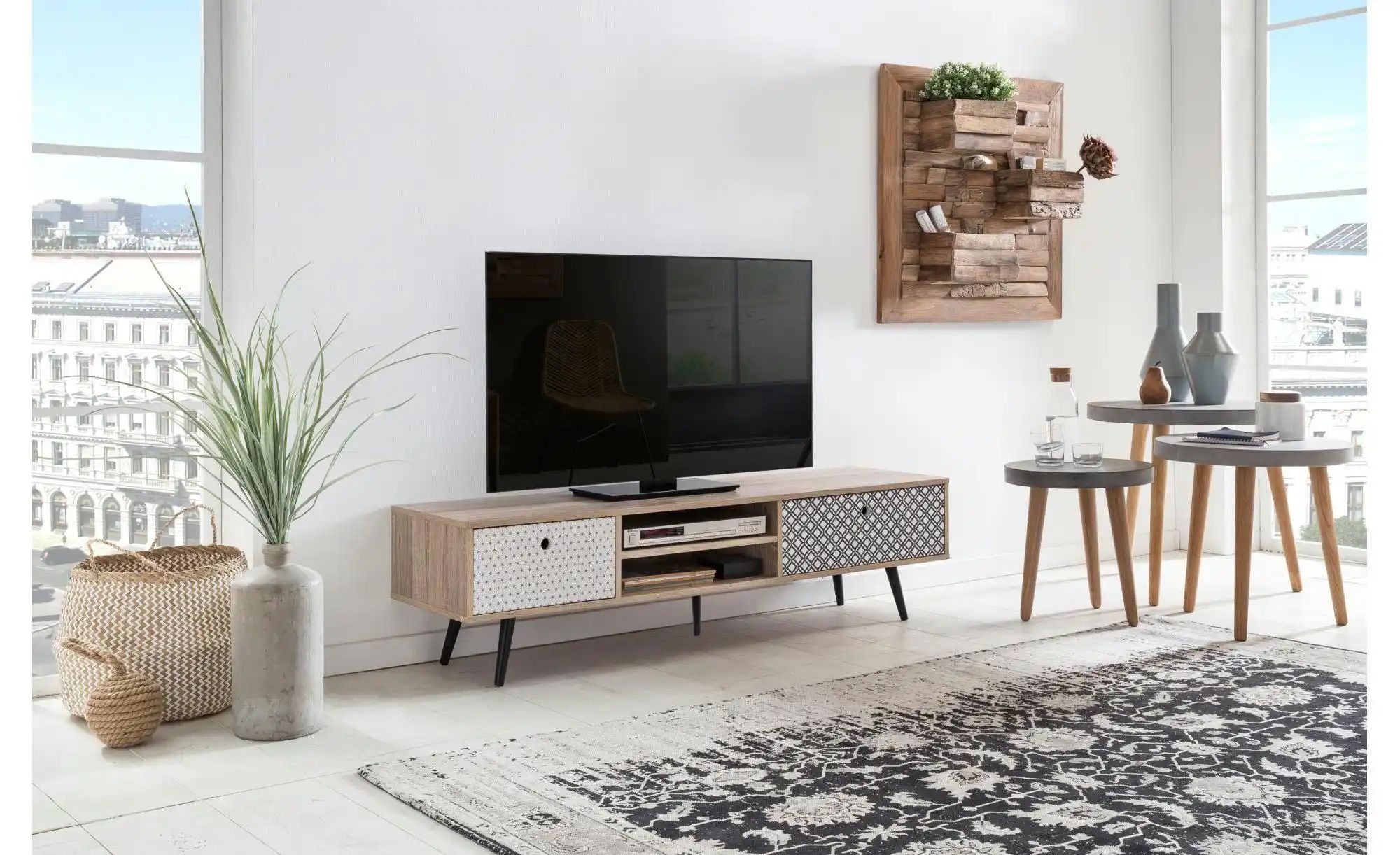 Lowboard   ¦ holzfarben ¦ Maße (cm): B: 150 H: 40 Kommoden & Sideboards > L günstig online kaufen