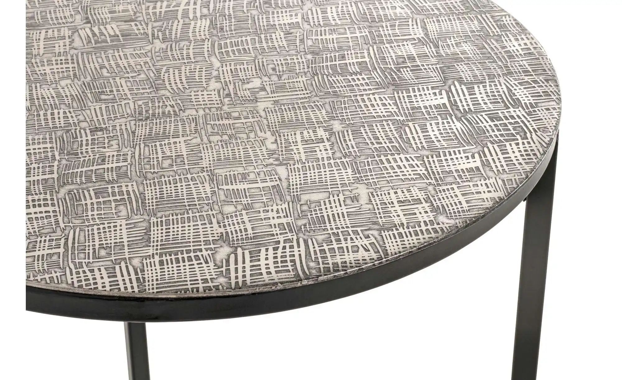Beistelltisch   ¦ silber ¦ Maße (cm): B: 46 H: 60  Ø: 46 Tische > Beistellt günstig online kaufen