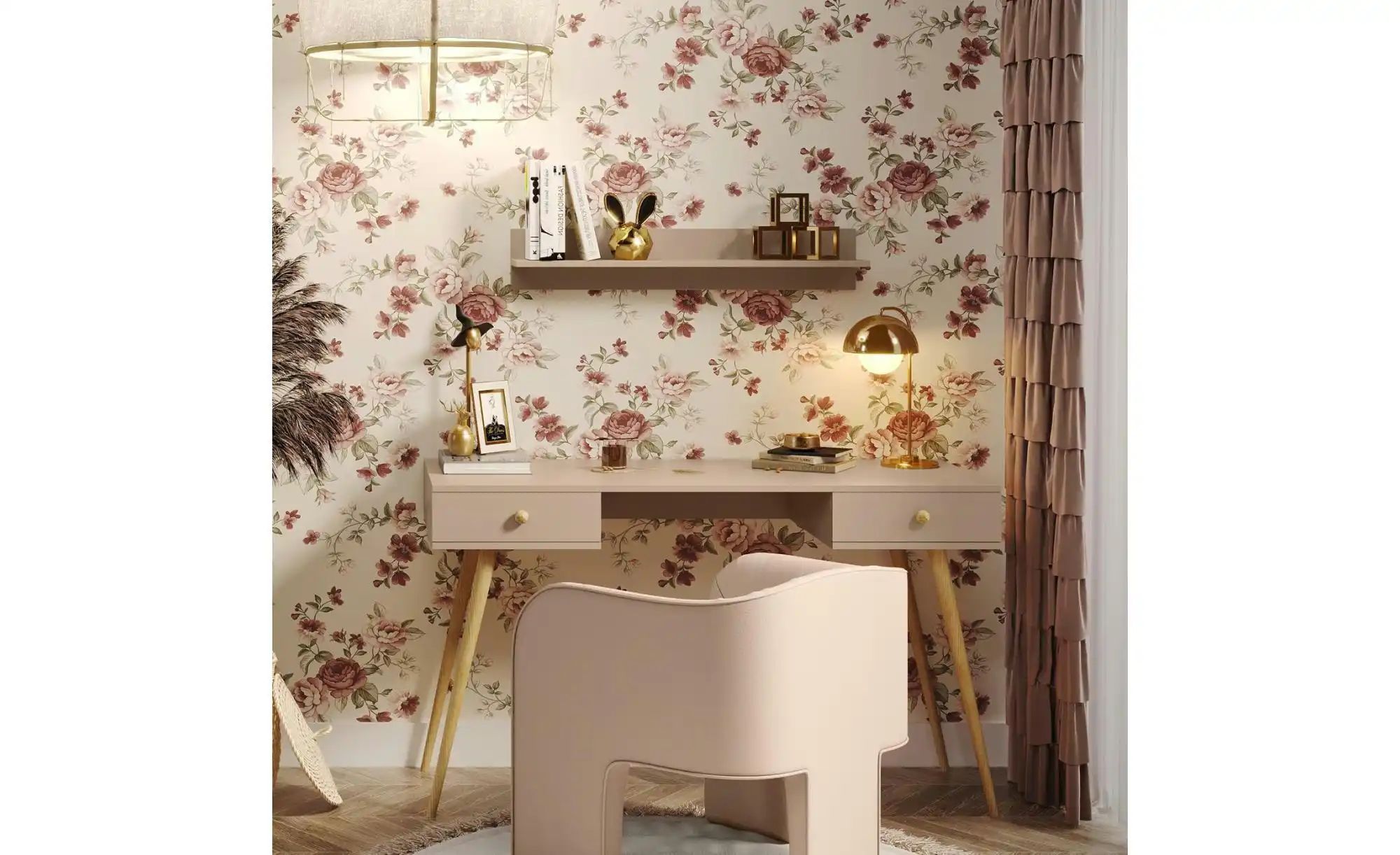 Wandregal   ¦ beige ¦ Maße (cm): B: 90 H: 16 Regale > Wandregale - Höffner günstig online kaufen