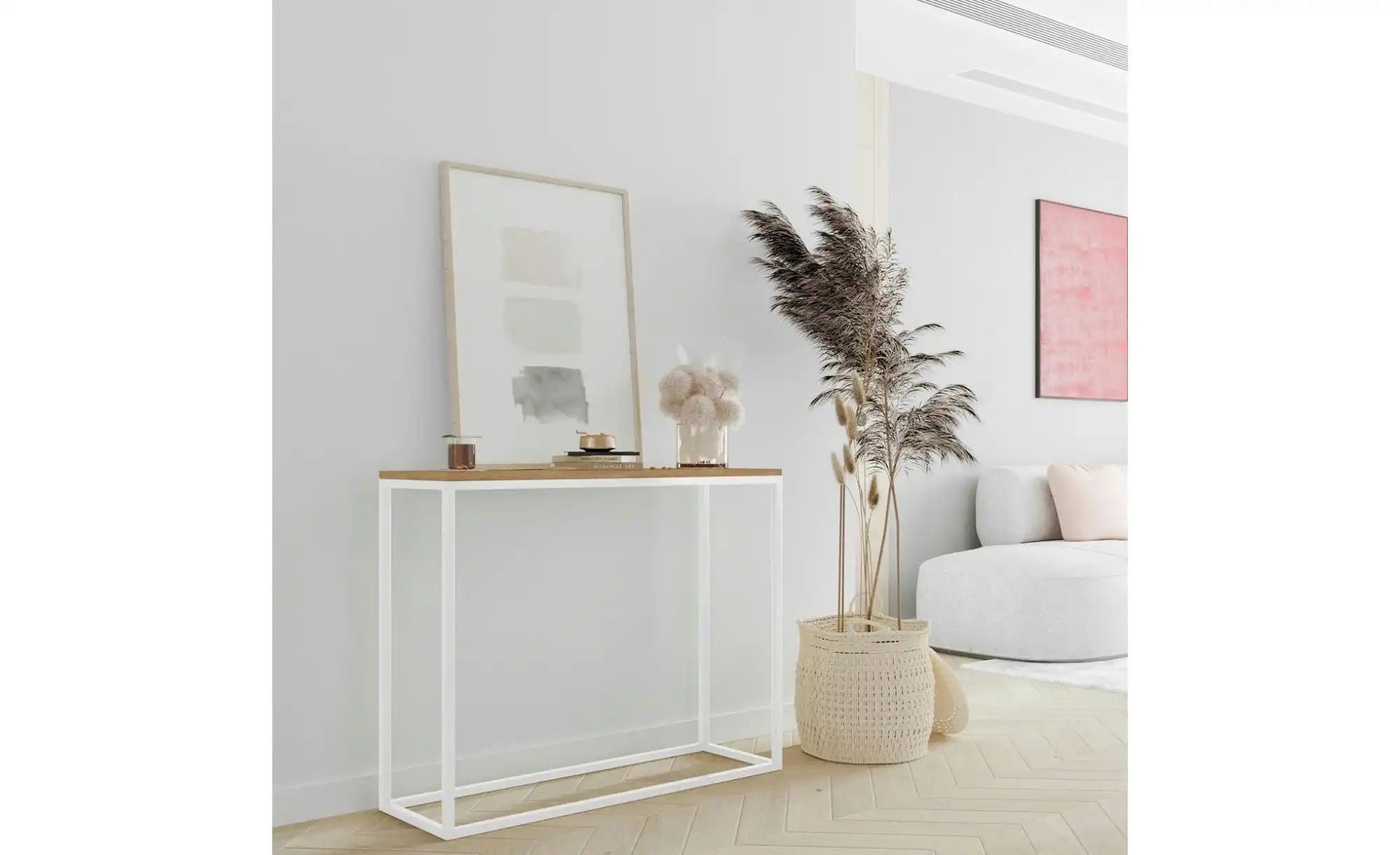 Konsolentisch   ¦ holzfarben ¦ Maße (cm): B: 100 H: 80 Tische > Konsolentis günstig online kaufen