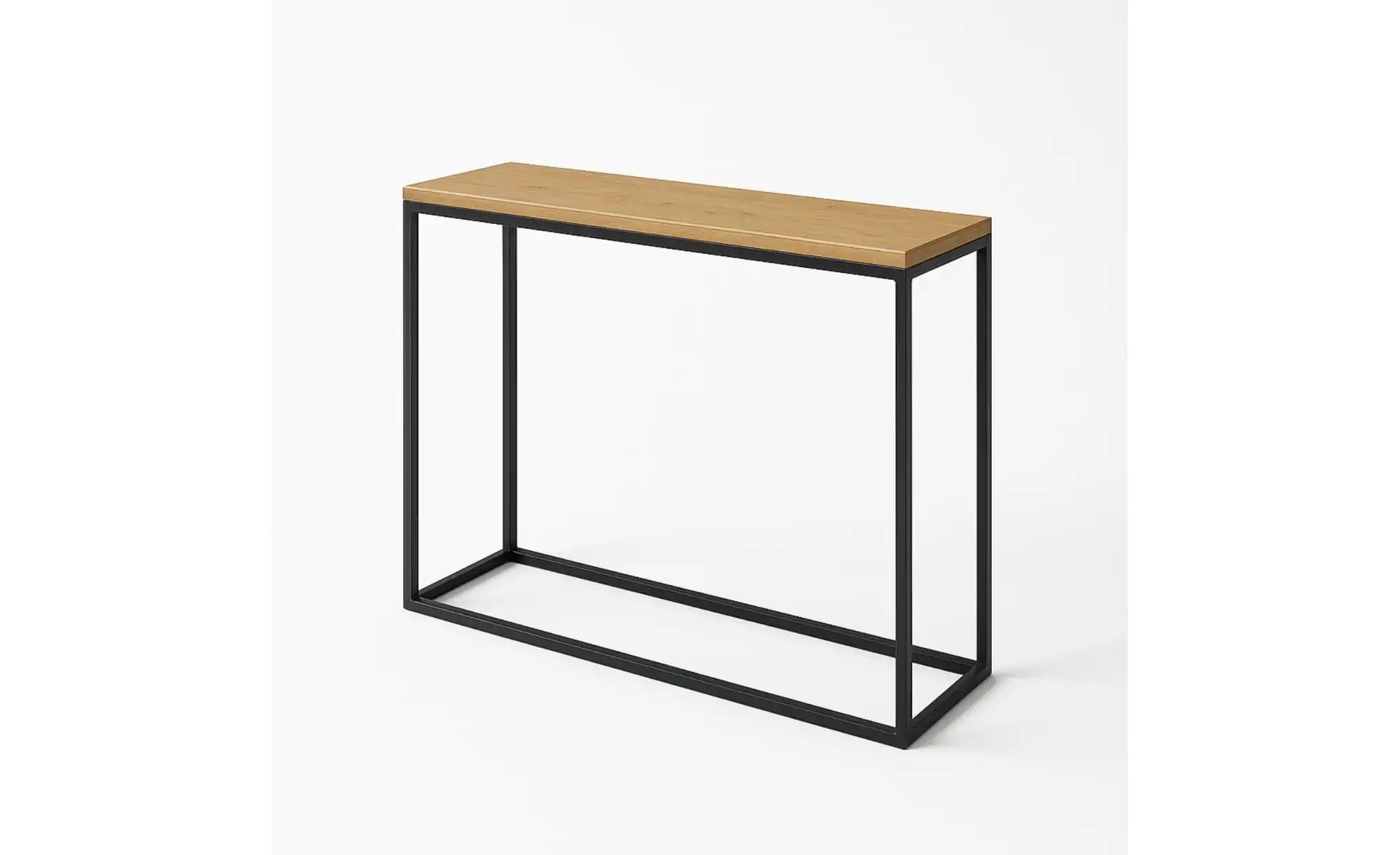 Konsolentisch   ¦ holzfarben ¦ Maße (cm): B: 100 H: 80 Tische > Konsolentis günstig online kaufen