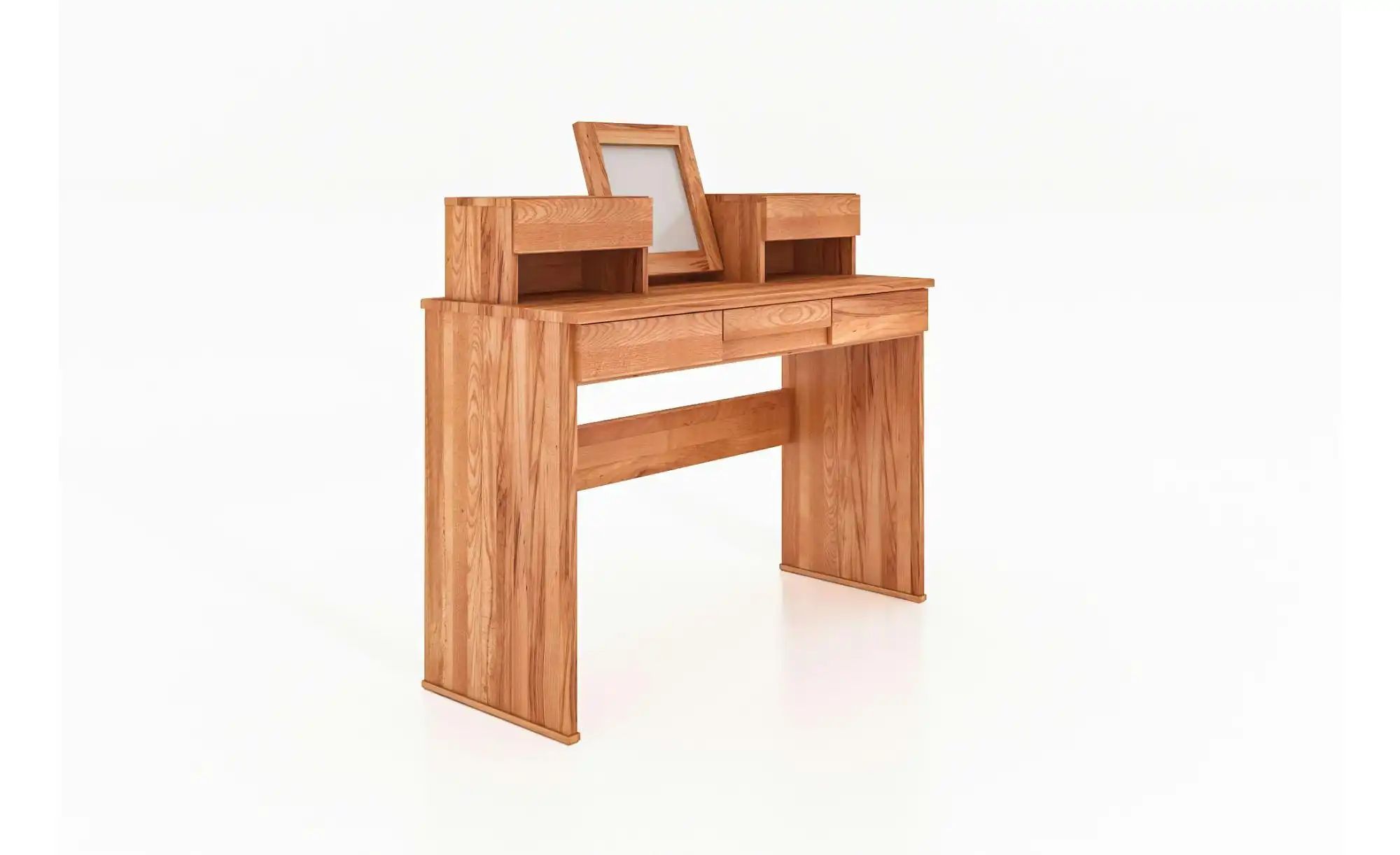 Schminktisch   ¦ holzfarben ¦ Maße (cm): B: 115 H: 113 Tische > Schminktisc günstig online kaufen